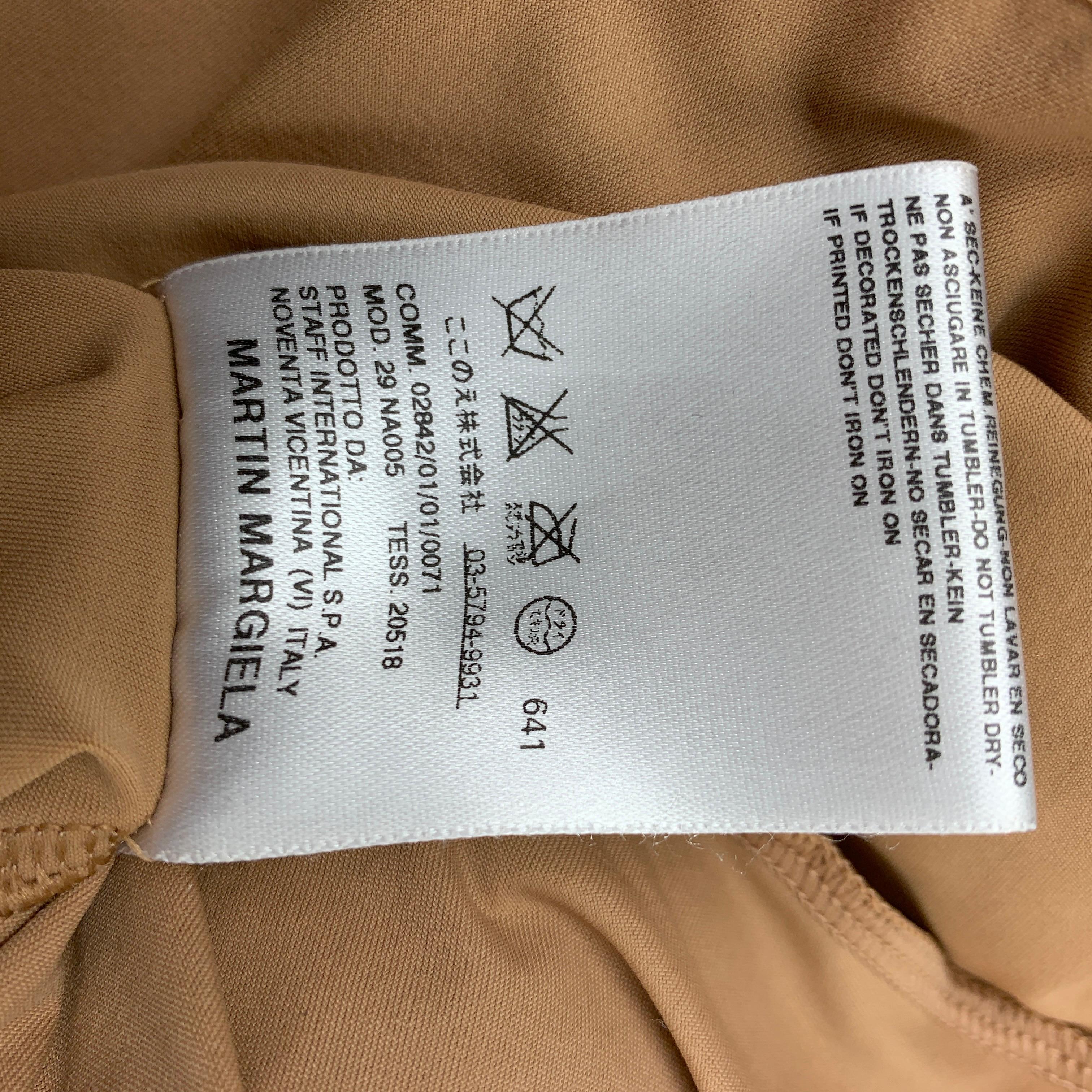 MAISON MARTIN MARGIELA 2007 Größe 6 Nackter & schwarzer Nylon-BH-Bodysuit Damen