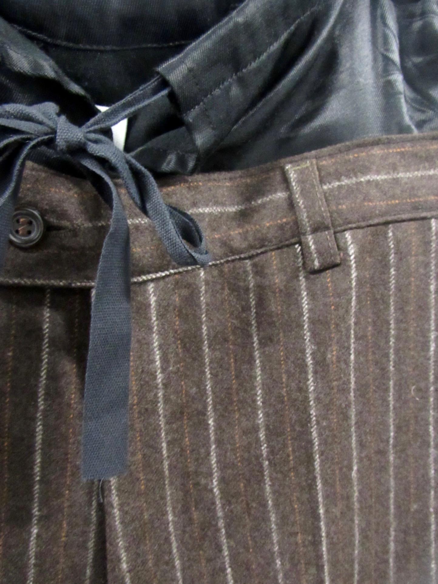 Black Maison Martin Margiela 20th Century Artisanal Patched Trousers
