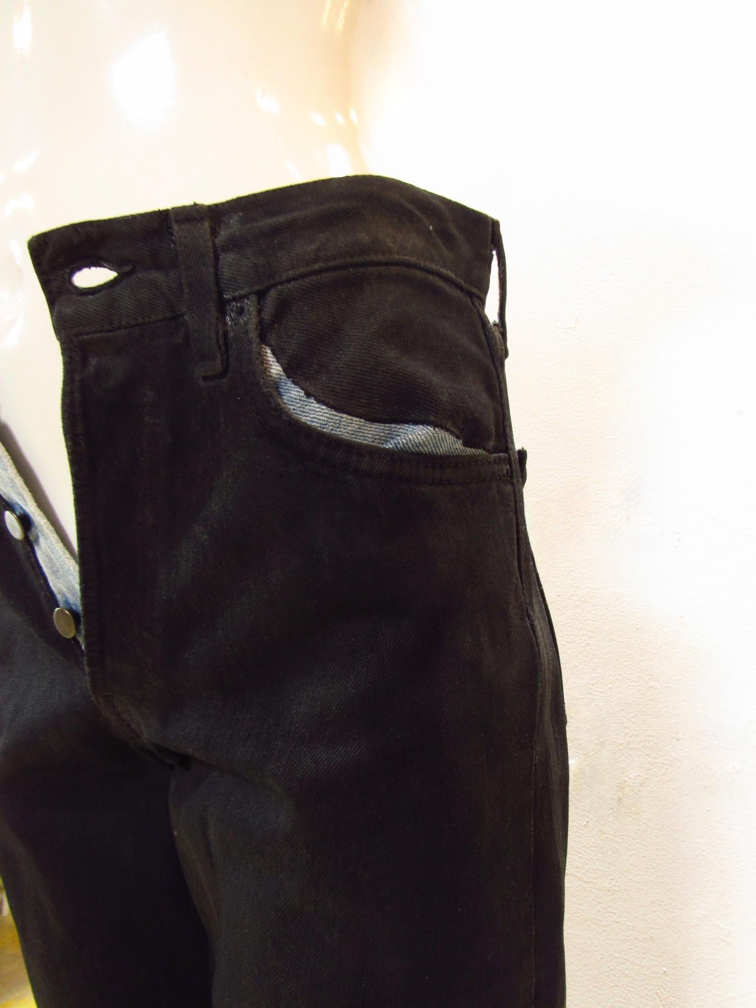 margiela black jeans