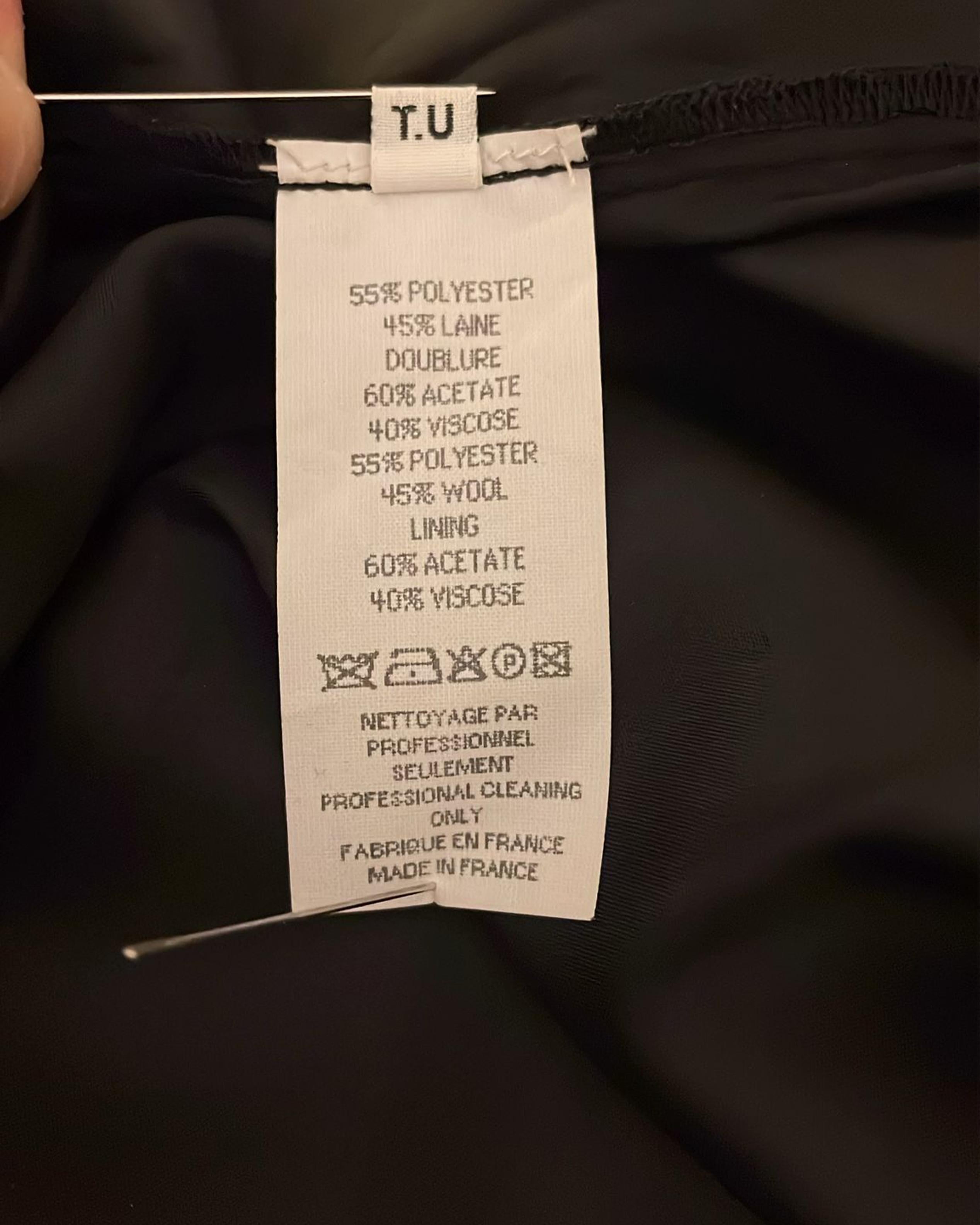 Maison Martin Margiela Artisanal F/W 2003 Sleeveless Black Dress For Sale 6