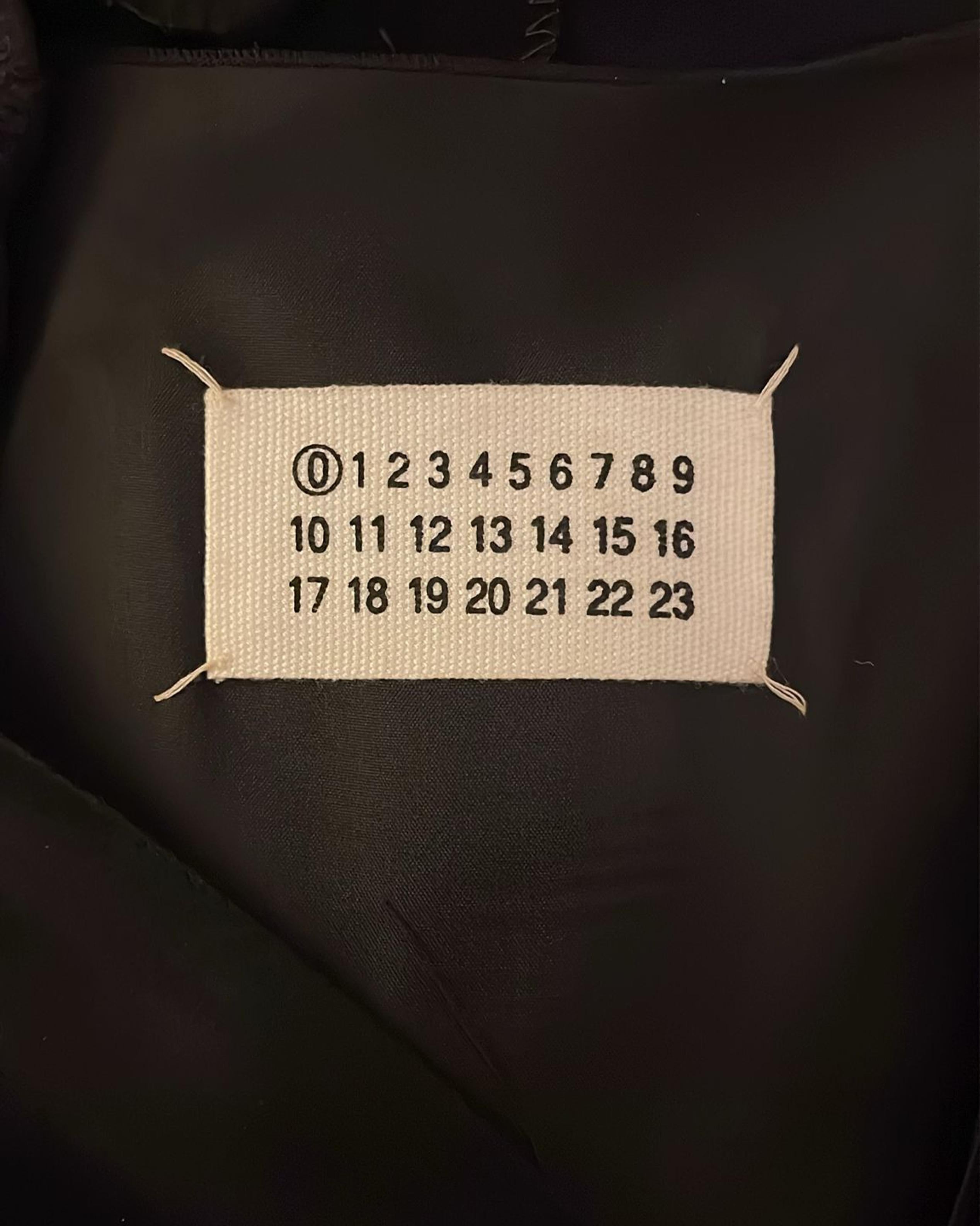 Maison Martin Margiela Artisanal F/W 2003 Sleeveless Black Dress For Sale 5
