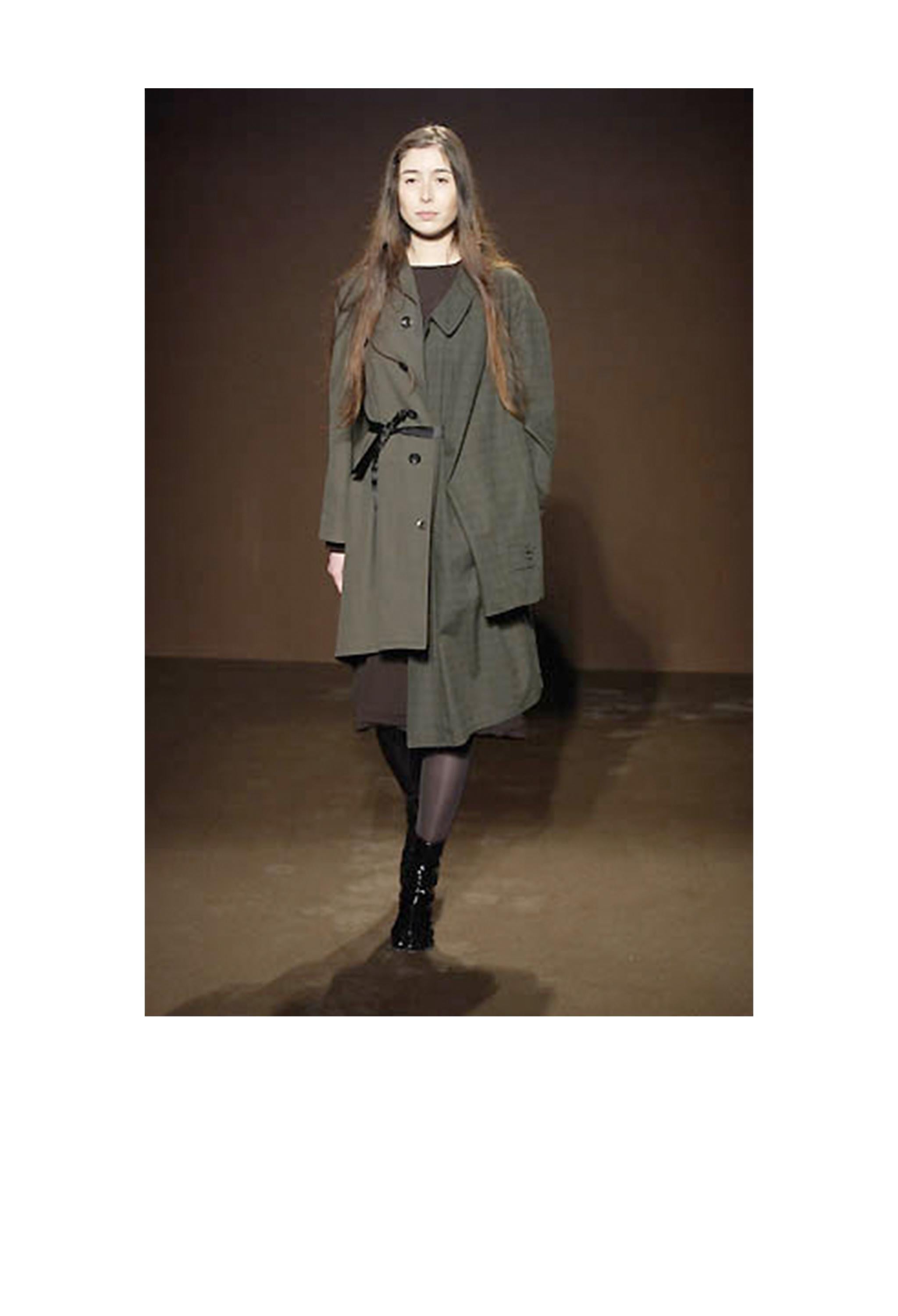 Abrigo Maison Martin Margiela Artisanal Polvo Reconstruido Aw 2002-2003 en venta 2