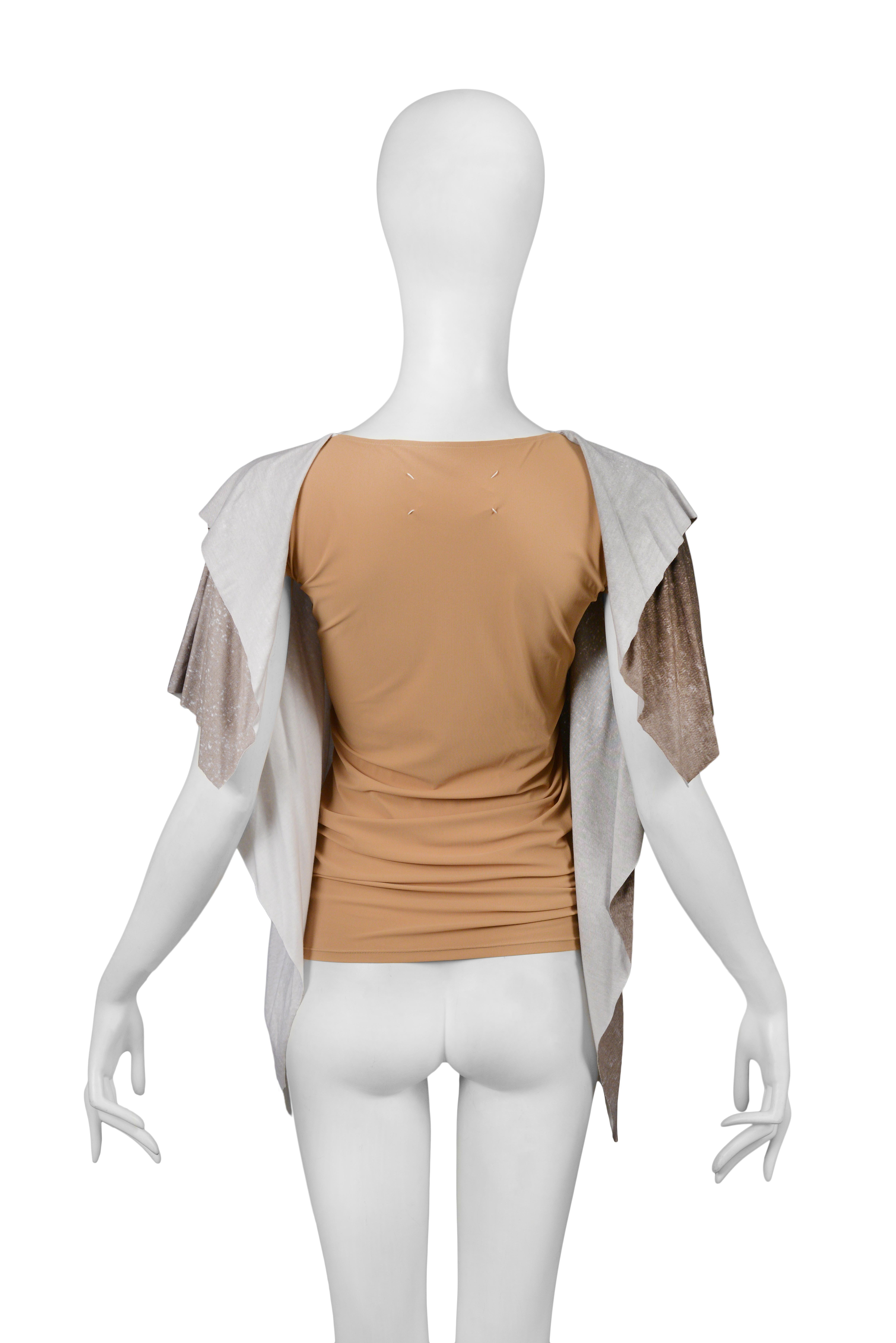 Maison Martin Margiela: handgefertigtes Trompe-l'oeil-Top, 2009 im Angebot 1