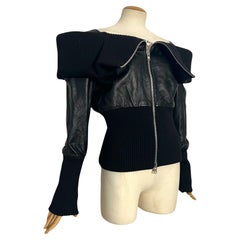 Maison Martin Margiela AW 2008 Black Leather Jacket