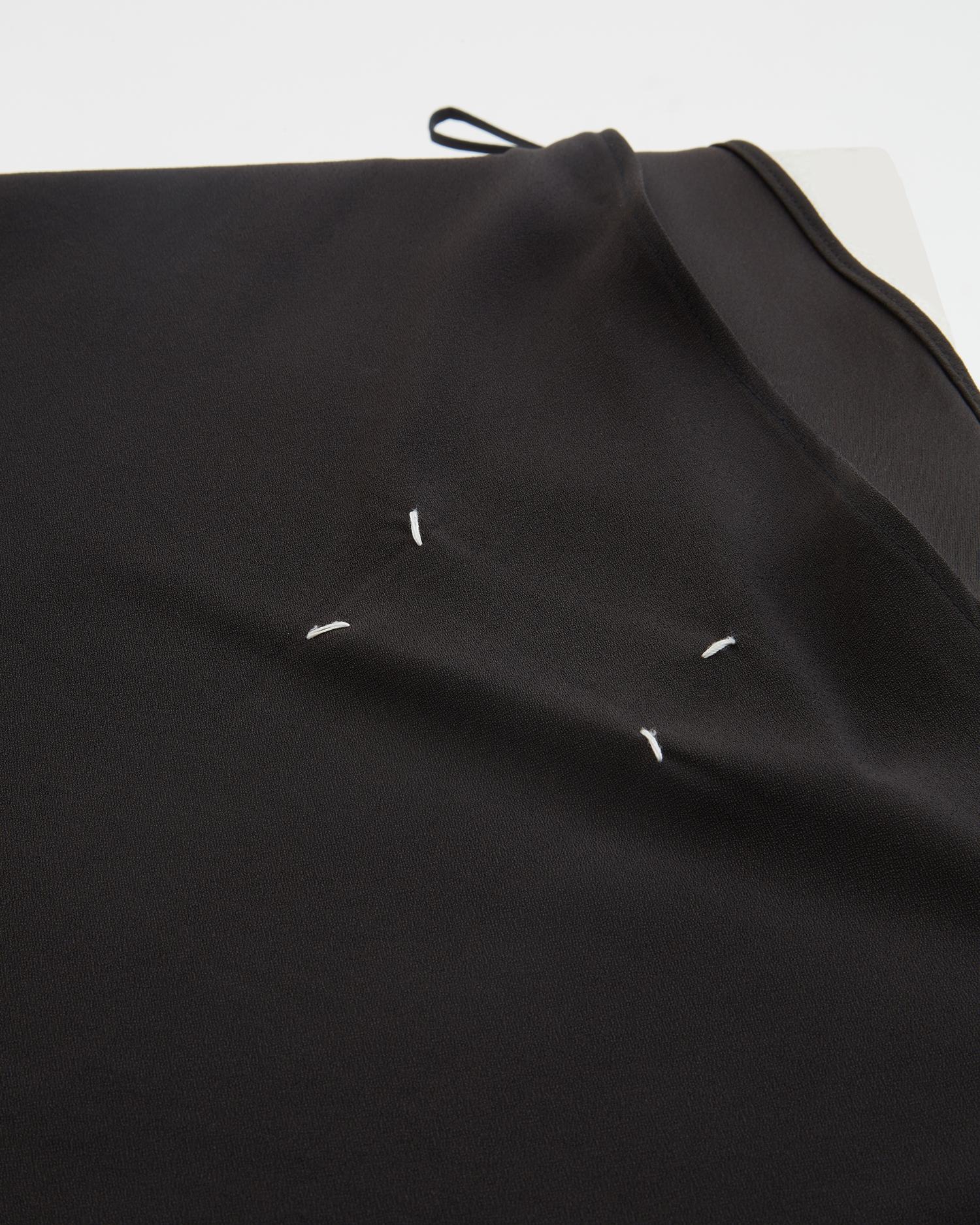 Maison Martin Margiela Black asymmetric one shoulder maxi dress, fw 2008 For Sale 2