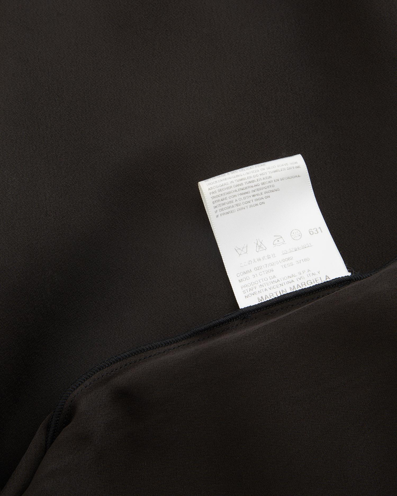 Maison Martin Margiela Black asymmetric one shoulder maxi dress, fw 2008 For Sale 3
