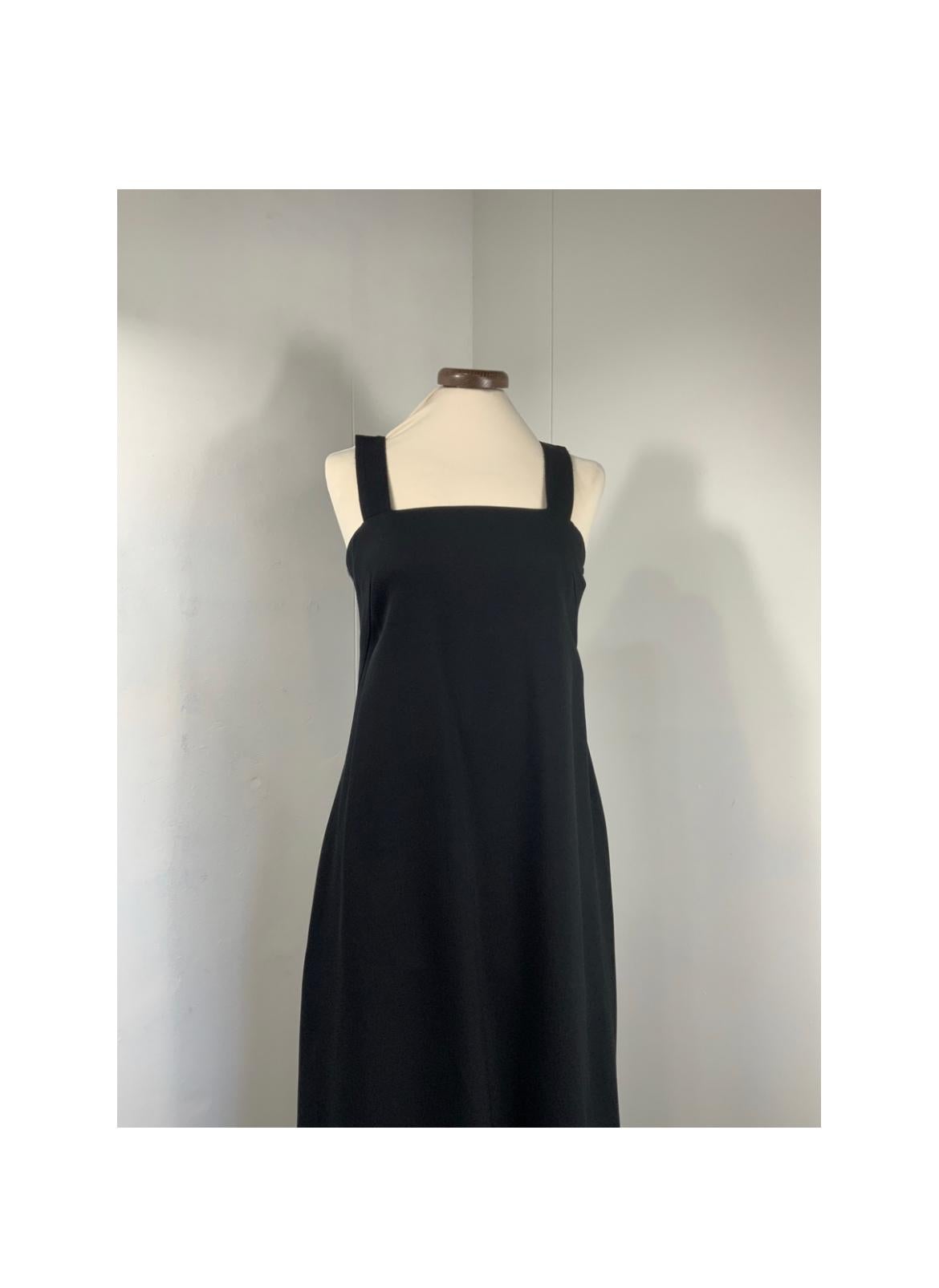 Black Maison Martin Margiela black dress. For Sale