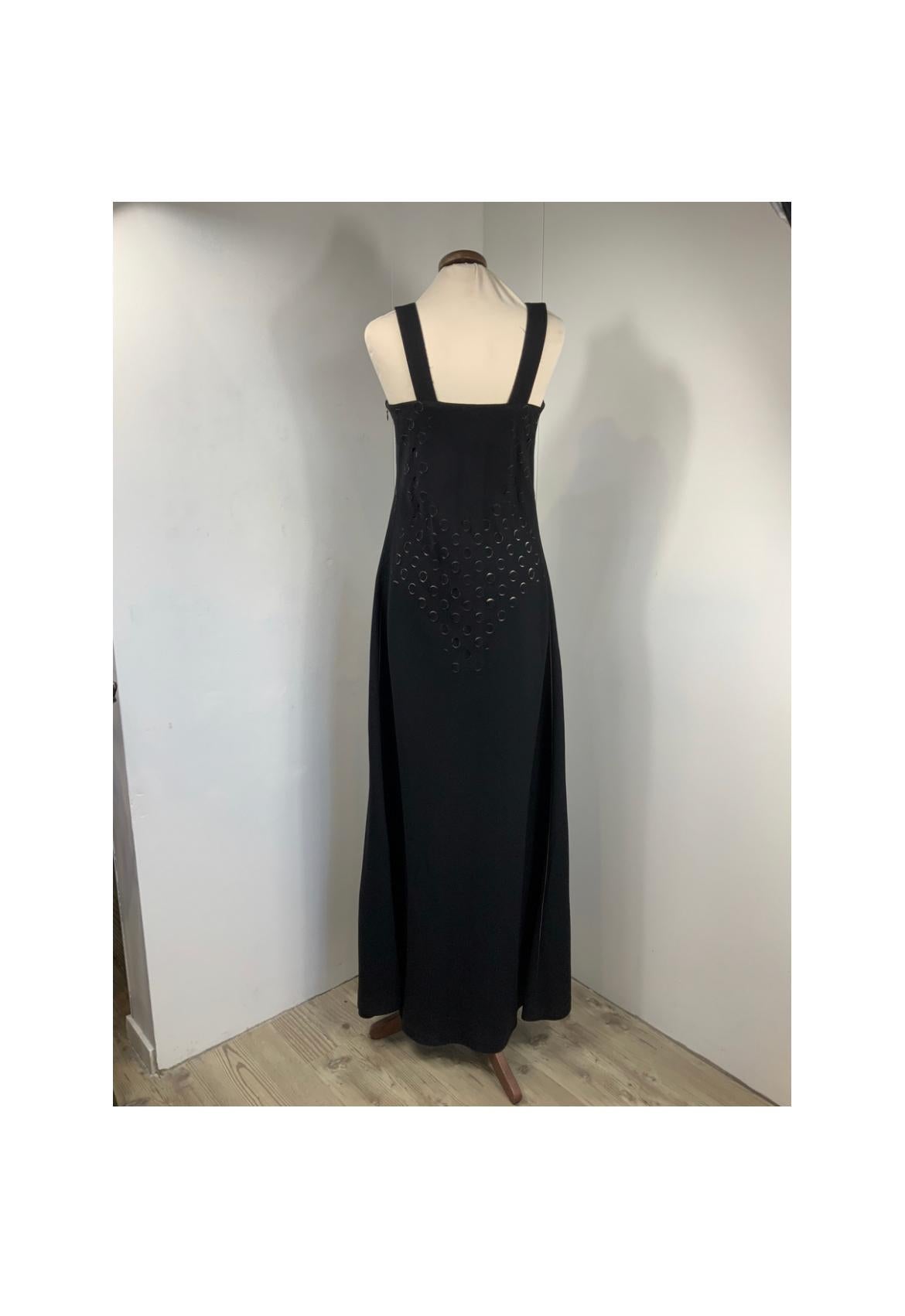 Maison Martin Margiela black dress. For Sale 3