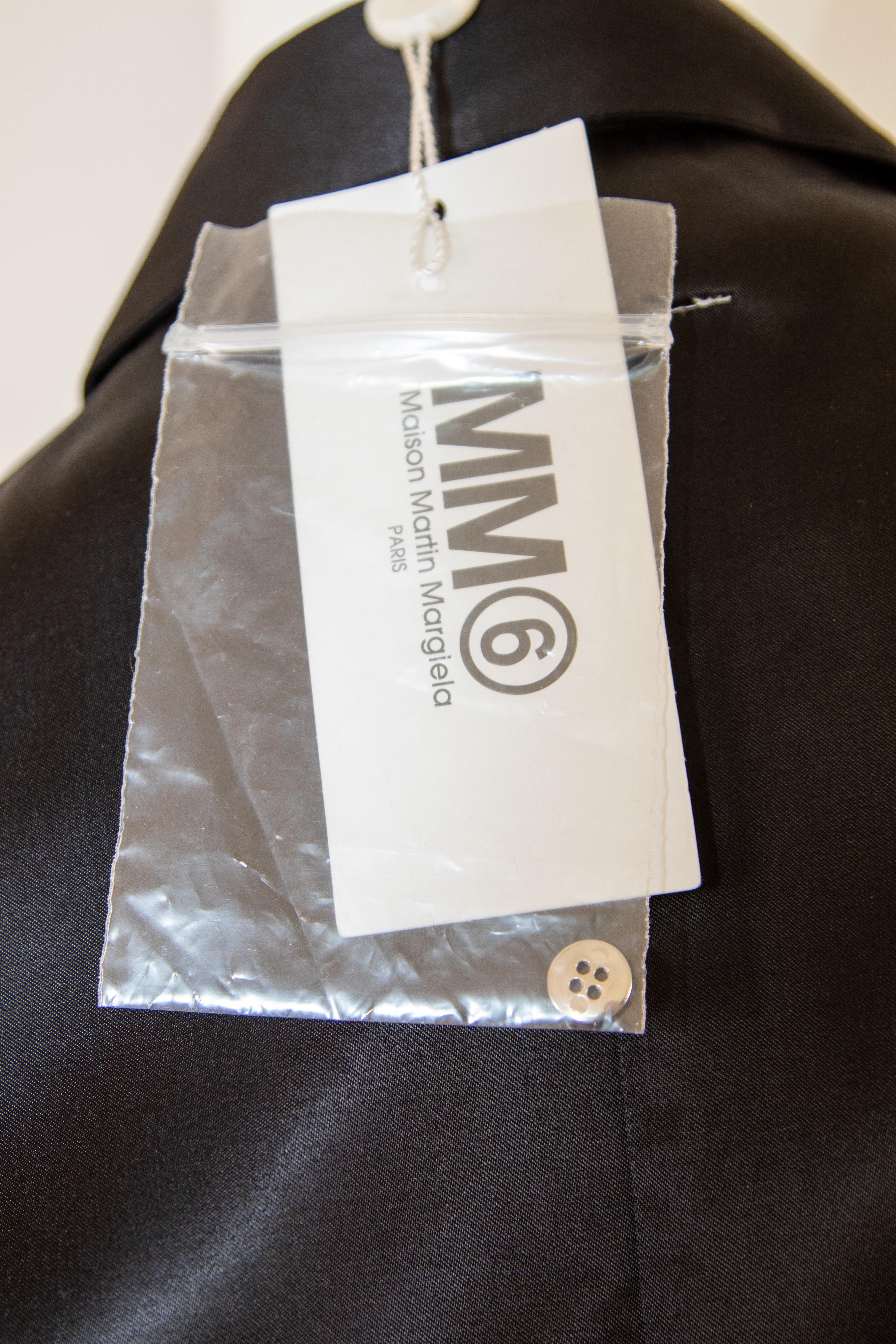 Maison Martin Margiela Black Satin Sleeveless Jumpsuit For Sale 6