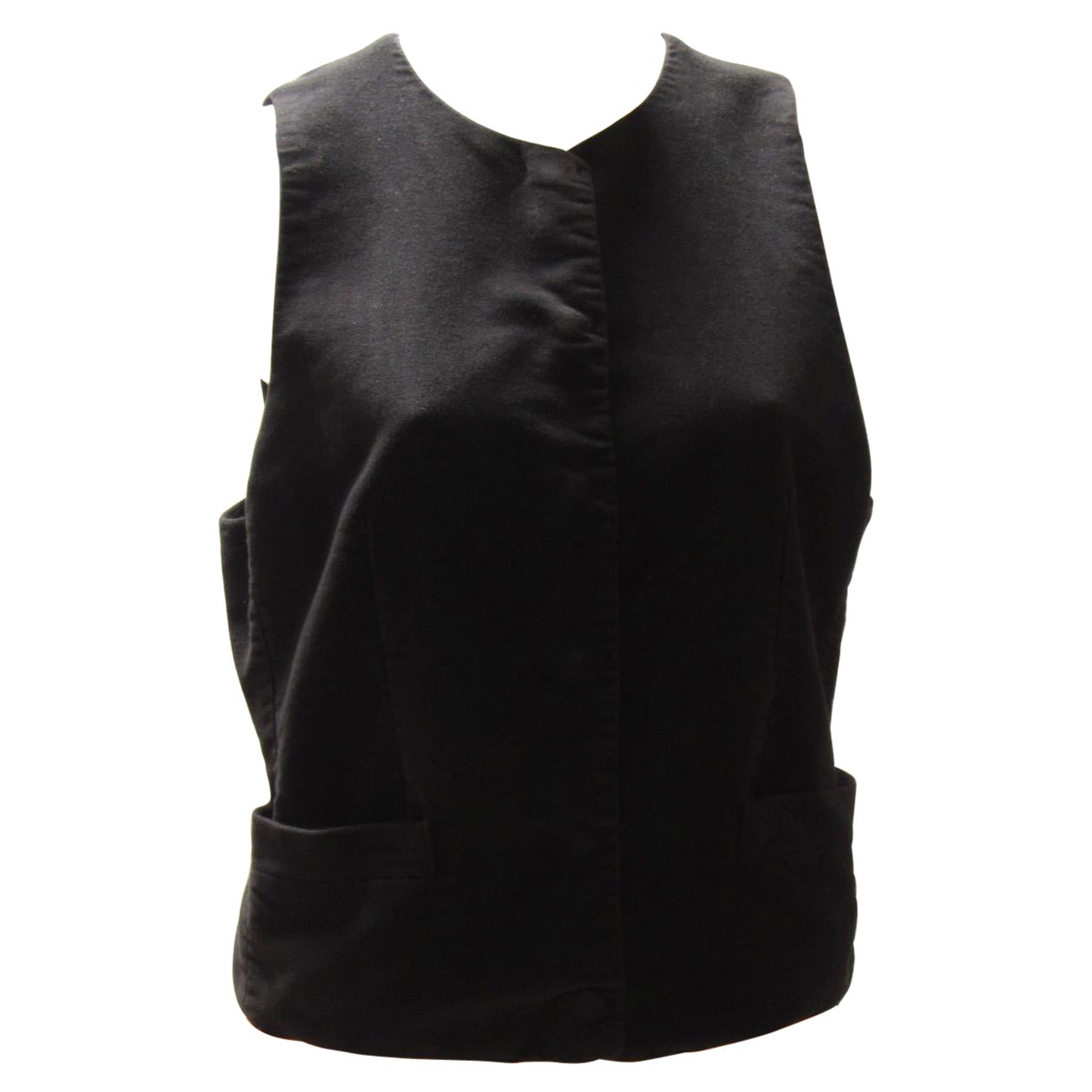 Gilet nero Maison Martin Margiela