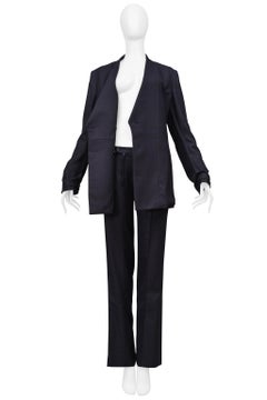 Maison Martin Margiela Blue Oversized Pant Suit 2000-01