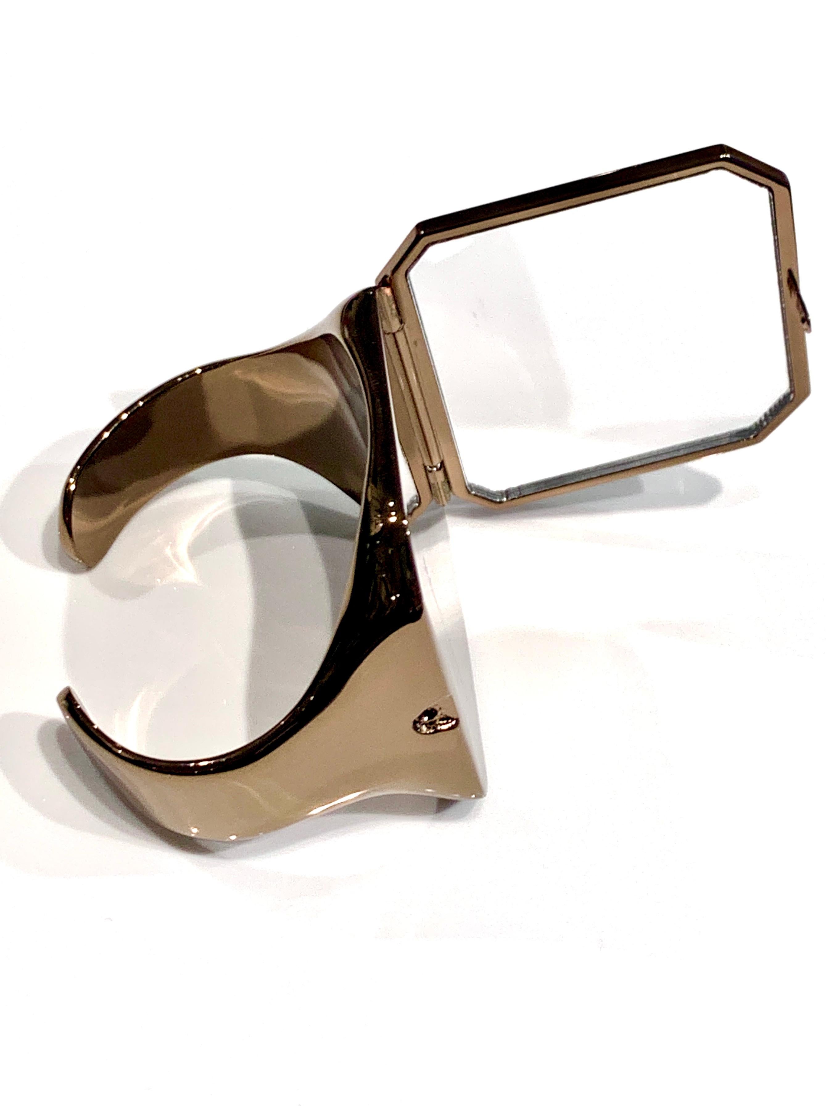MAISON MARTIN MARGIELA  Bracciale mit specchio segreto in ottone H/W 2012 Damen im Angebot