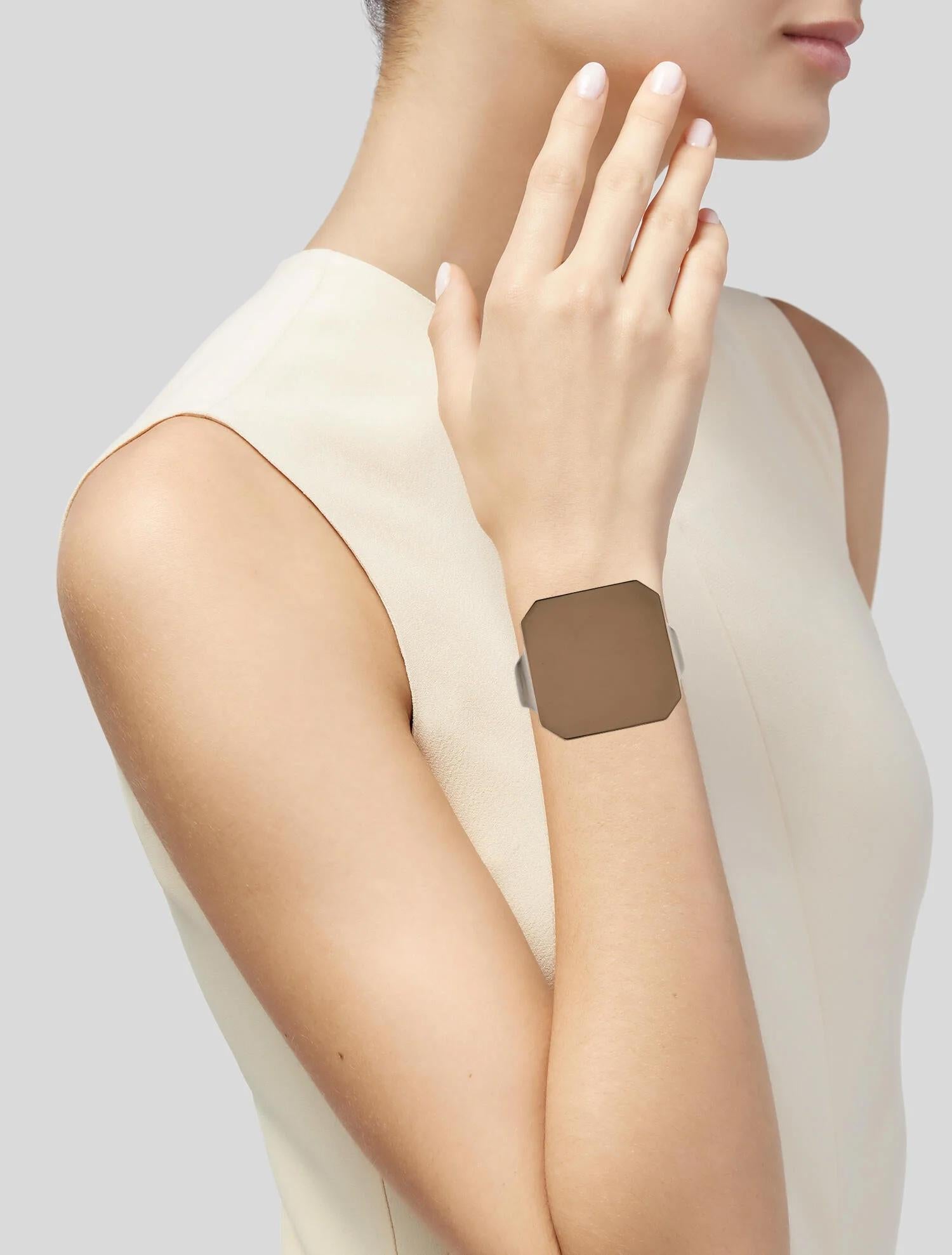MAISON MARTIN MARGIELA  Bracciale mit specchio segreto in ottone H/W 2012 im Angebot 3