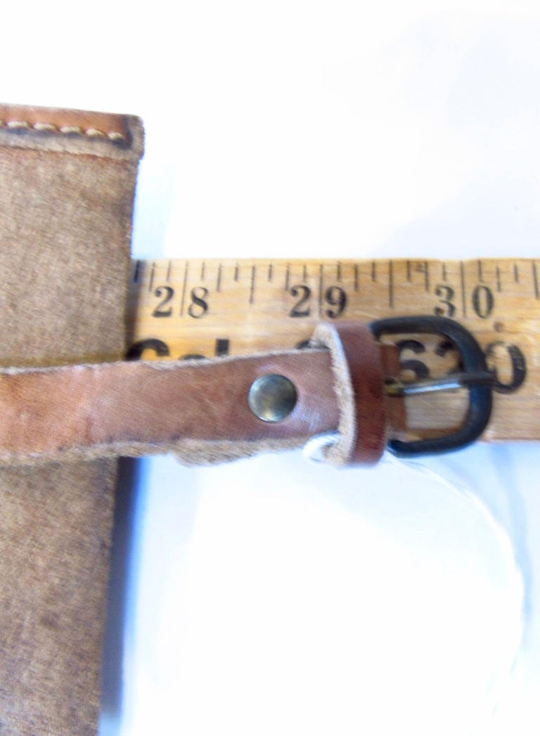 Maison Martin Margiela Brown Cuir de Vache Belt at 1stDibs  display picture 1