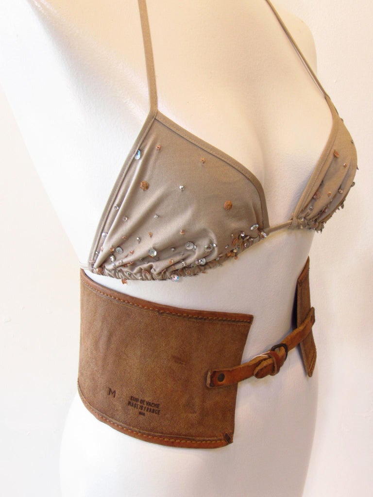 Maison Martin Margiela Leather Bow Waist Belt Maison Martin Margiela | Accessories | Maison Martin  main image 4