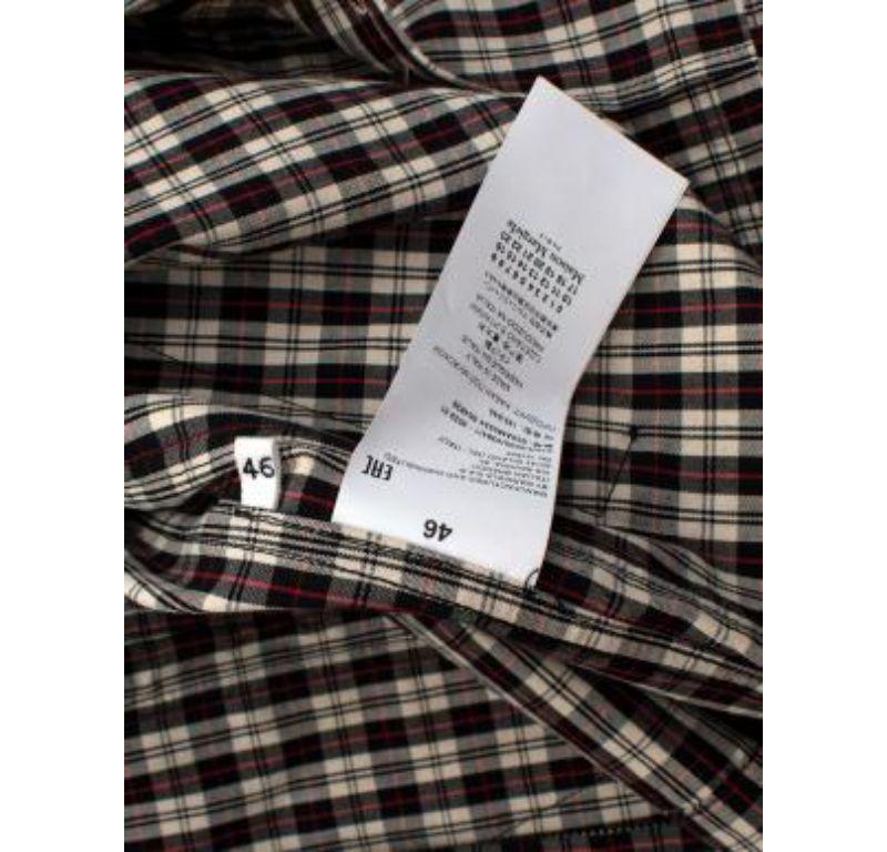 Maison Martin Margiela Checked Zip Harrington Jacket For Sale 1