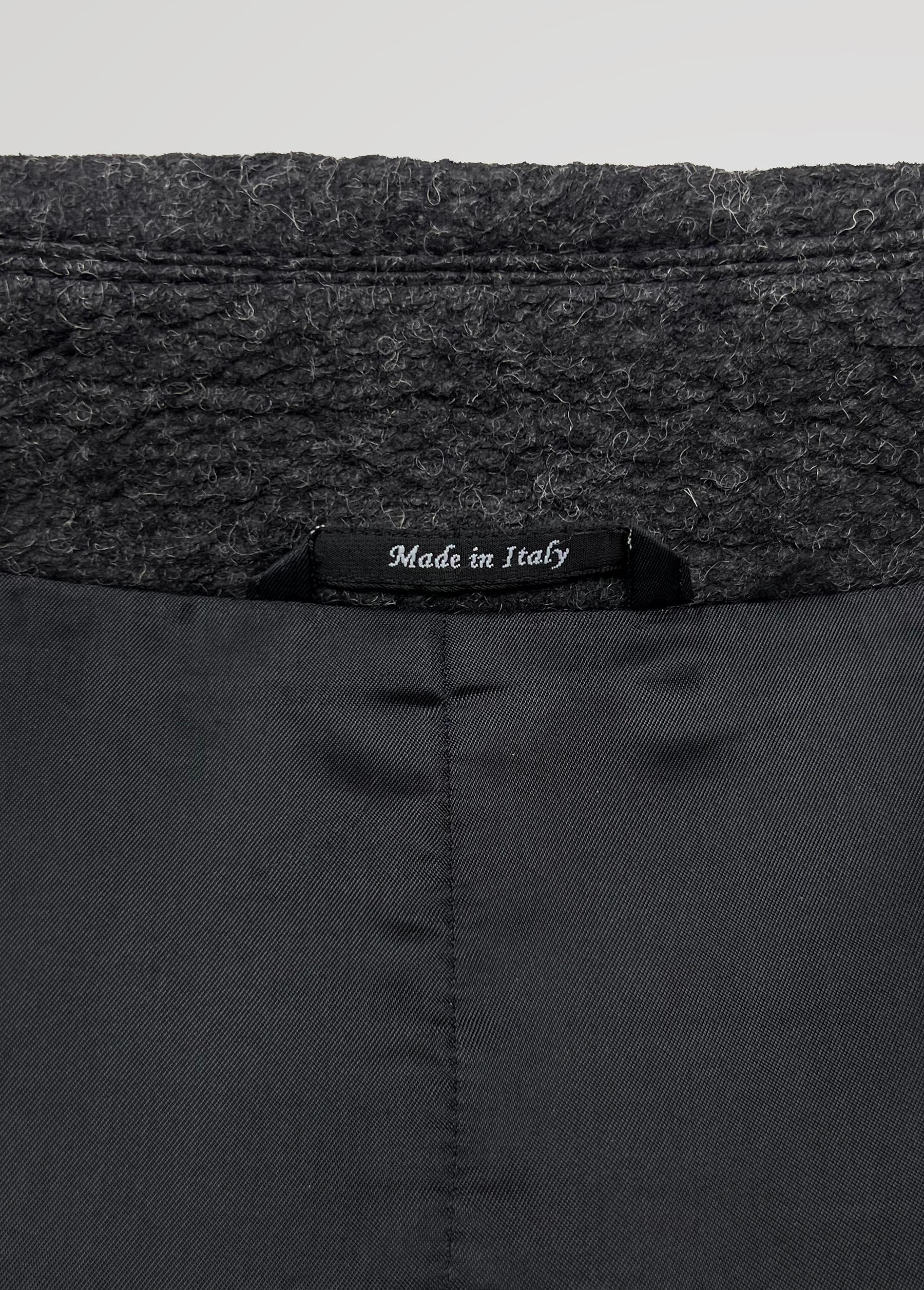 Maison Martin Margiela cappotto in lana spalmata 2014 in vendita 2