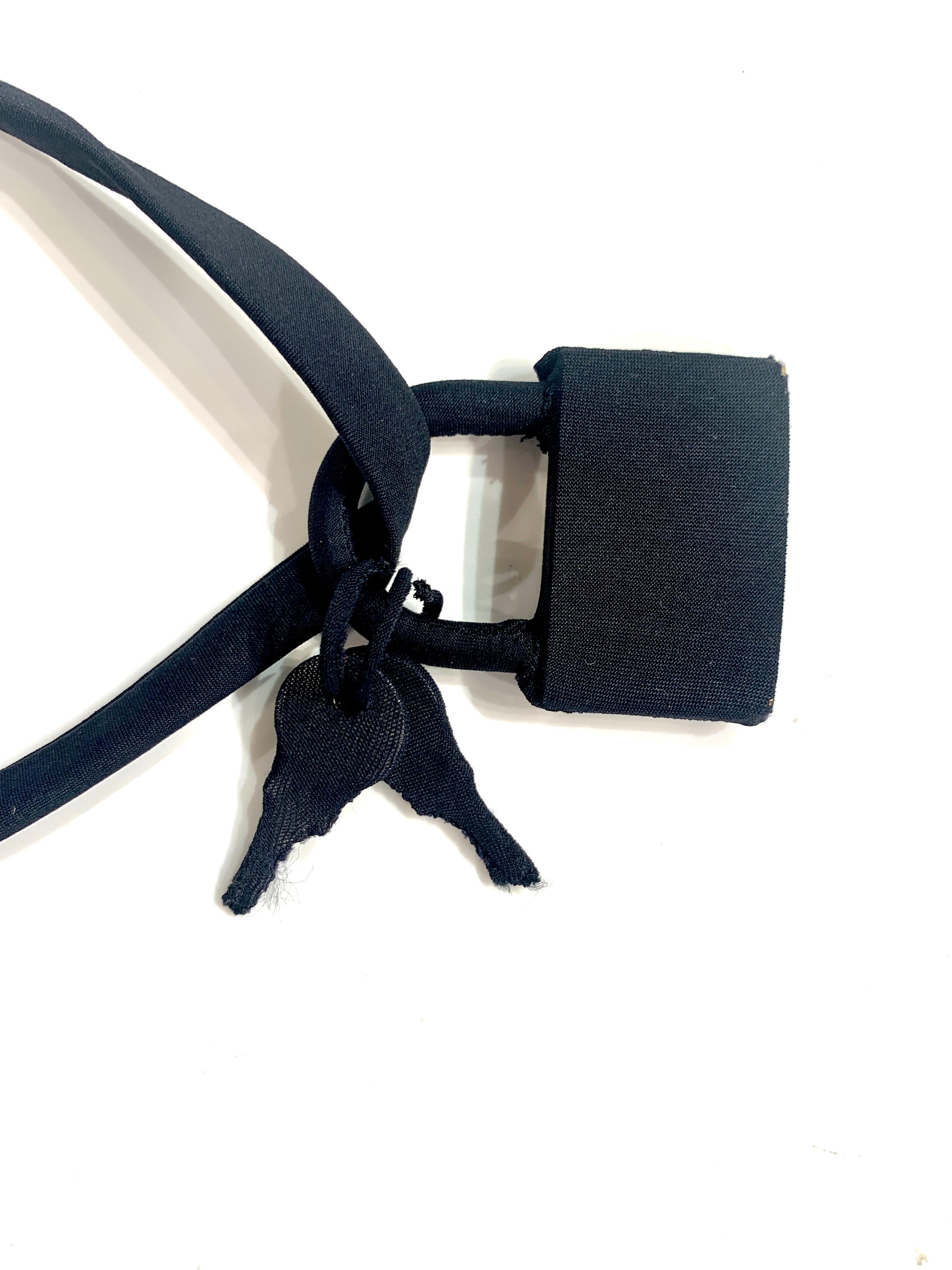 Maison Martin Margiela - Collier doublé de tissu AW 2007 Excellent état - En vente à Milano, IT