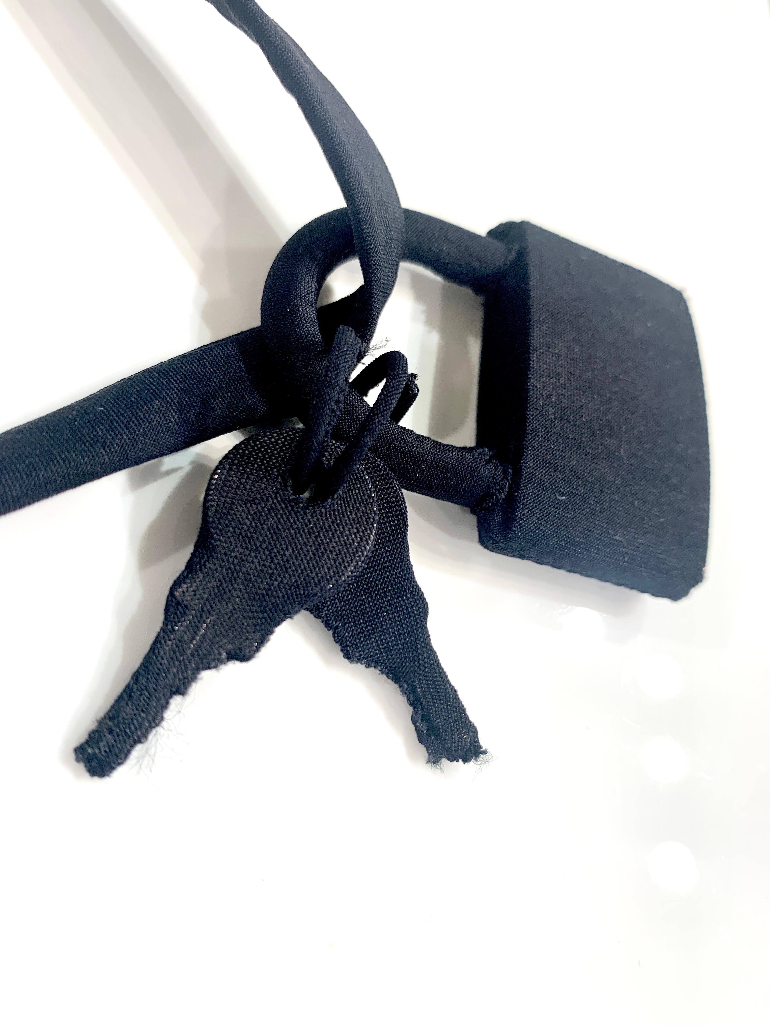 Maison Martin Margiela - Collier doublé de tissu AW 2007 Unisexe en vente