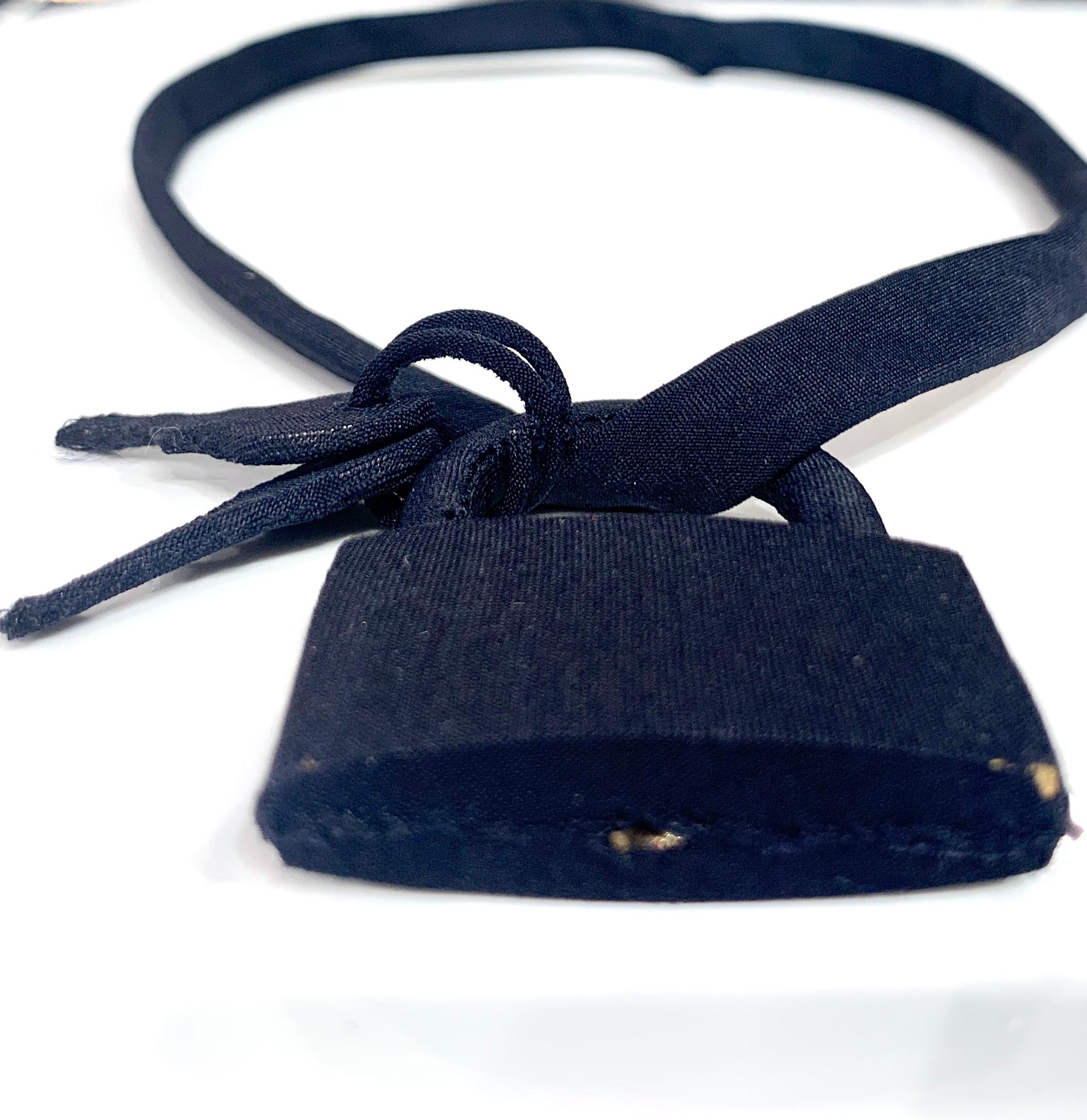 Maison Martin Margiela - Collier doublé de tissu AW 2007 en vente 1