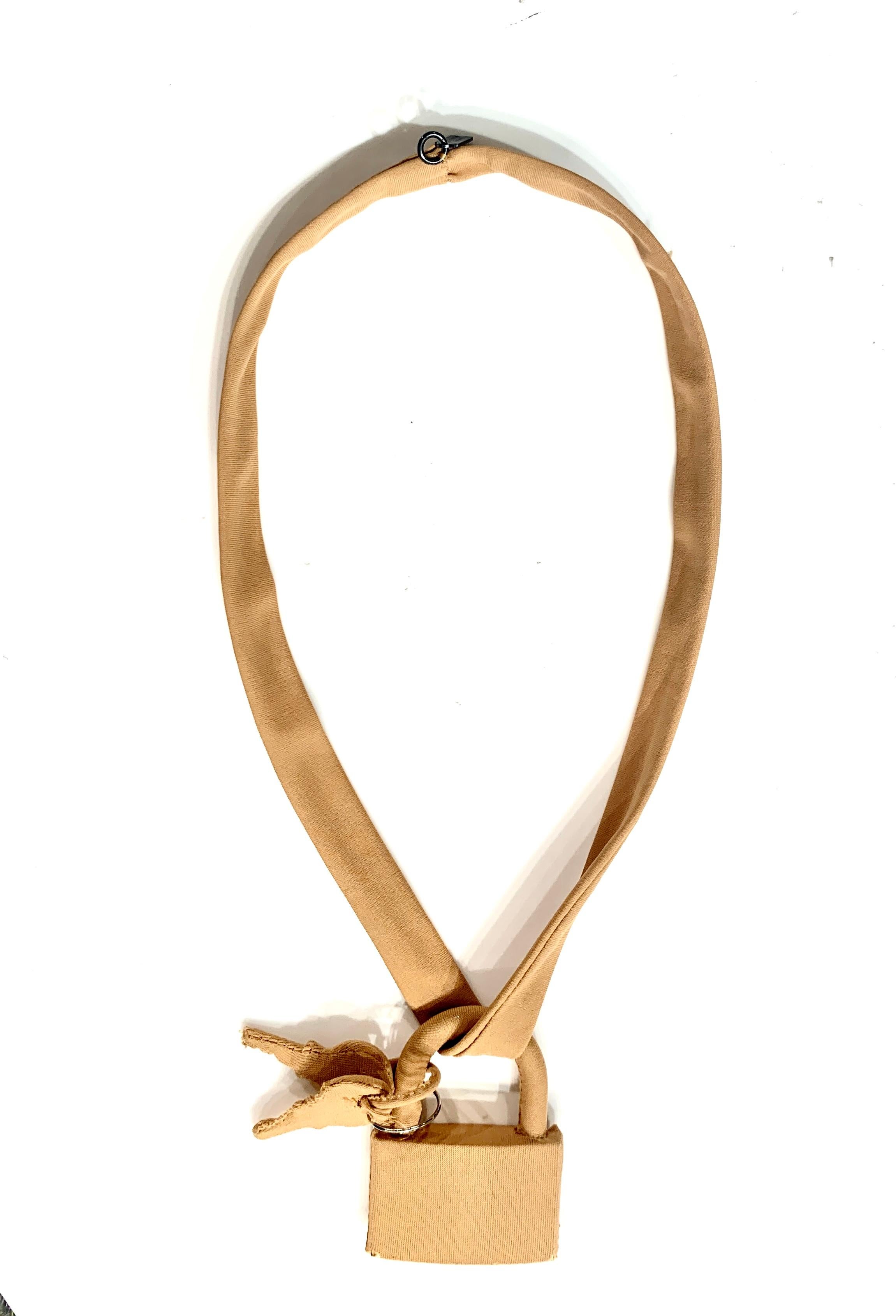 Maison Martin Margiela - Collier doublé de tissu AW 2007 en vente 3