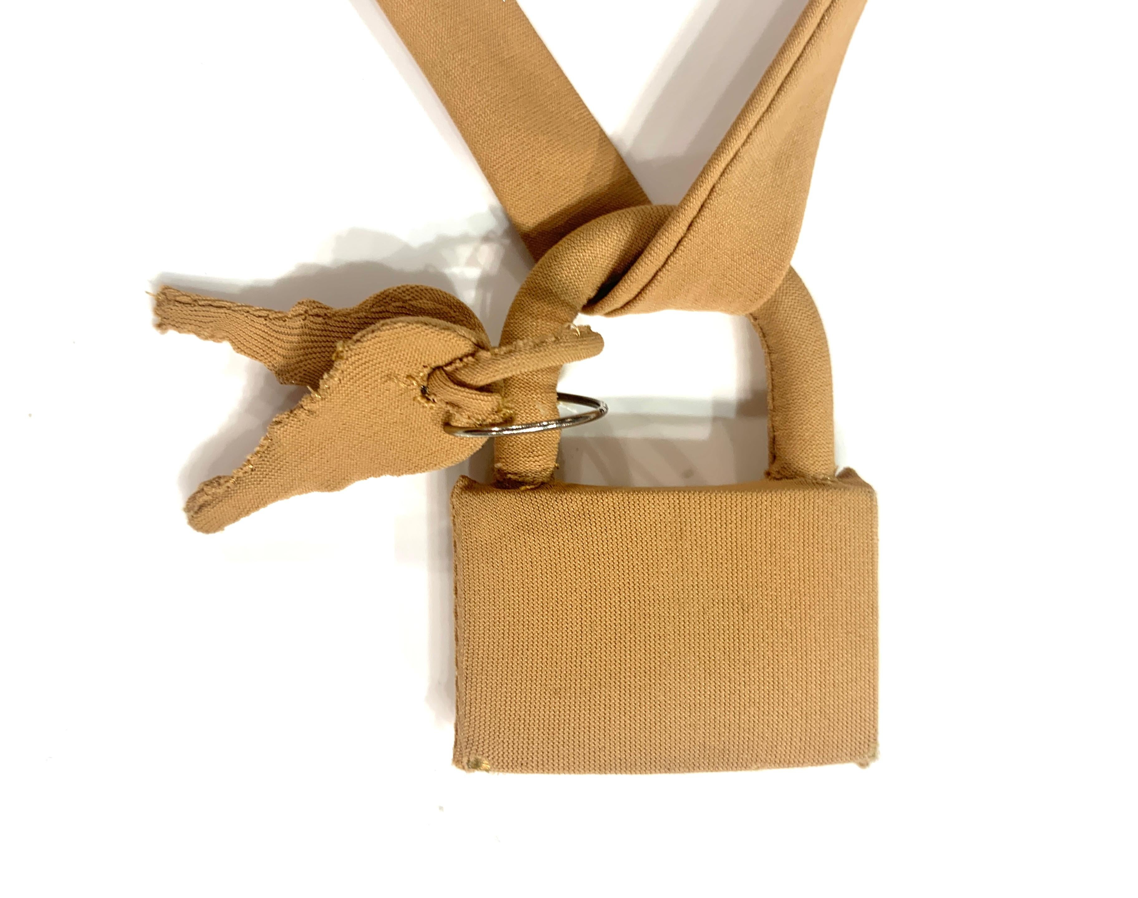 Maison Martin Margiela - Collier doublé de tissu AW 2007 en vente 4