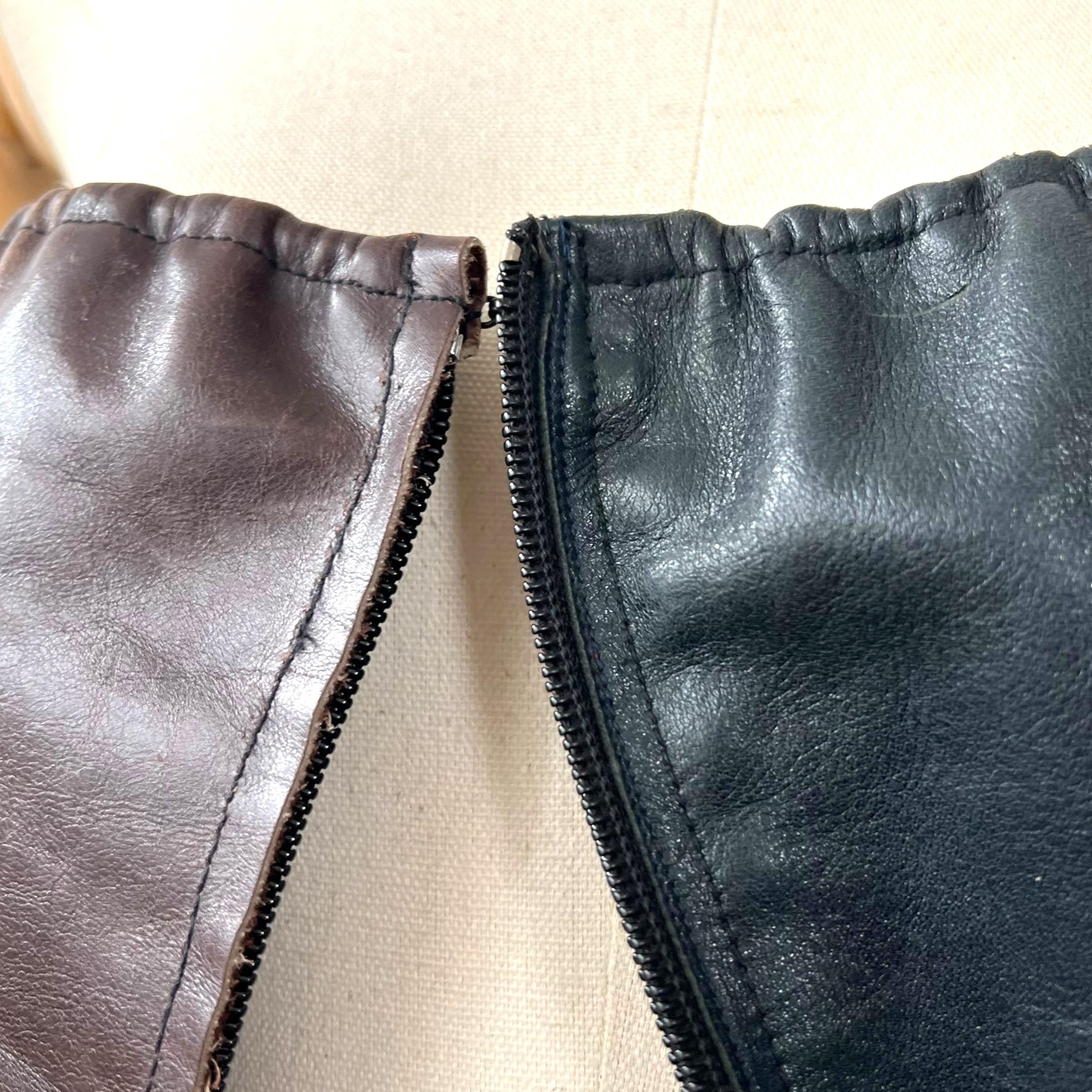 Maison Martin Margiela Corset 2004-2005 FW artisanal boots leather corset For Sale 4