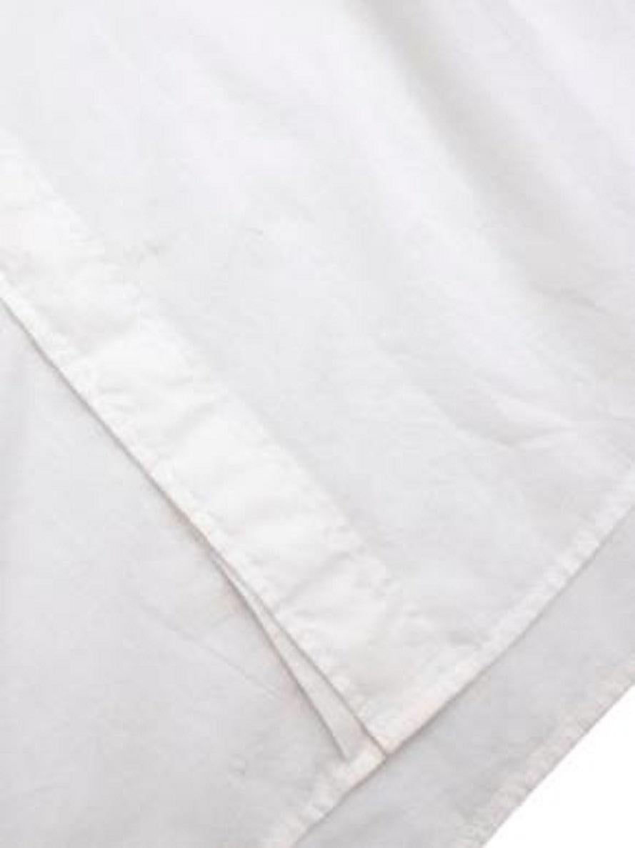Maison Martin Margiela Cotton Voile White Long Sleeve Shirt For Sale 2