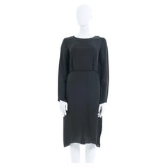 Maison Martin Margiela F/W 2005 'Inside Out' Vestido de seda negro
