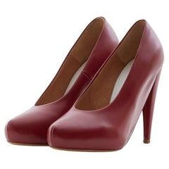 Maison Martin Margiela F/W 2010 Rote Lederpumps 