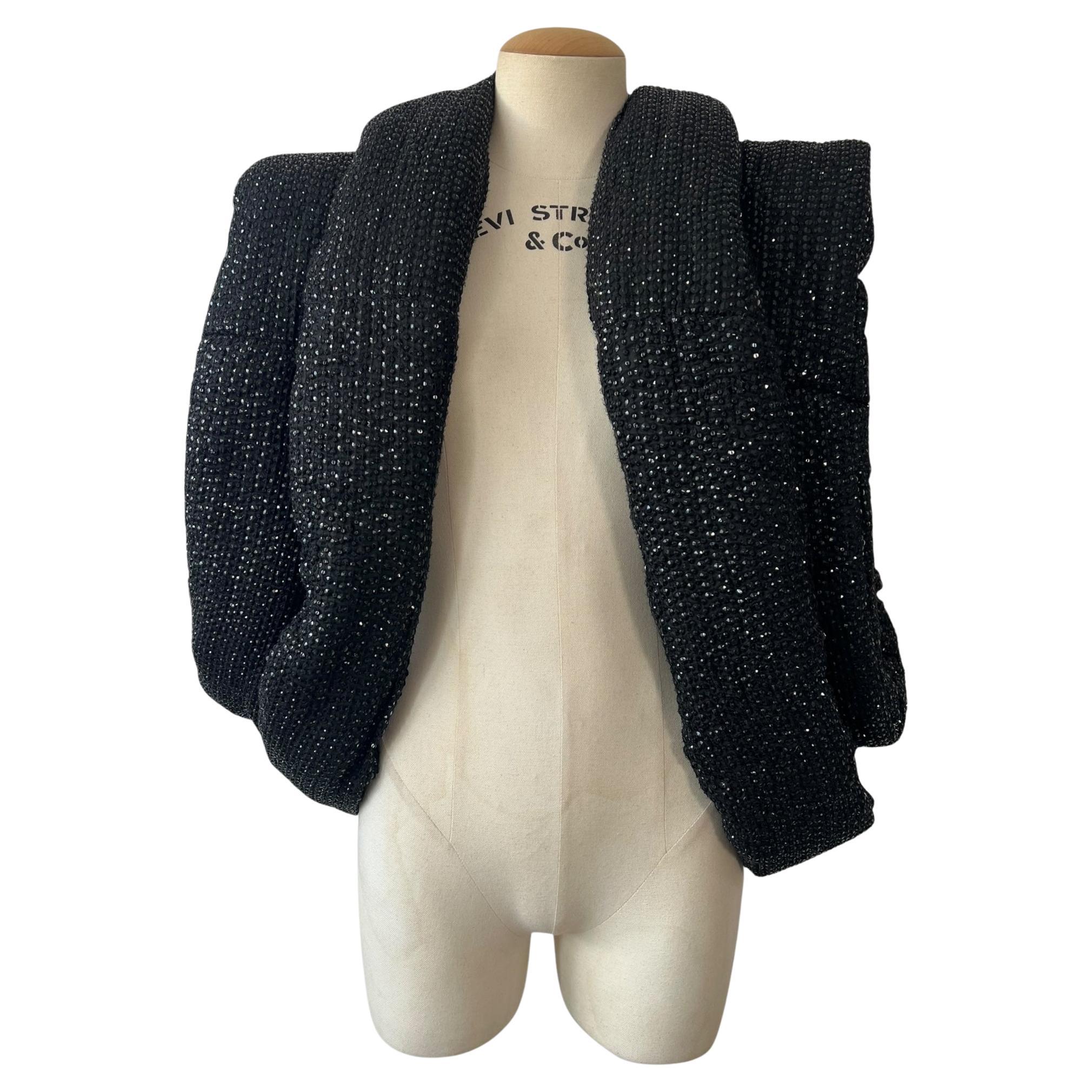 Chaqueta de lentejuelas esculturales Maison Martin Margiela Otoño/Invierno 2007 en venta