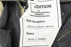 Maison Martin Margiela for H&M Rare NWT Women's XS Deconstructed Leather Moto