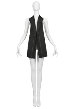 Maison Martin Margiela Grey Basting Vest 1997