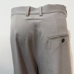 Maison Martin Margiela Grey Wool Blend Pants Size IT 42