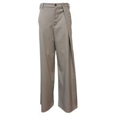 Maison Martin Margiela Grey Wool Blend Pants Size IT 42