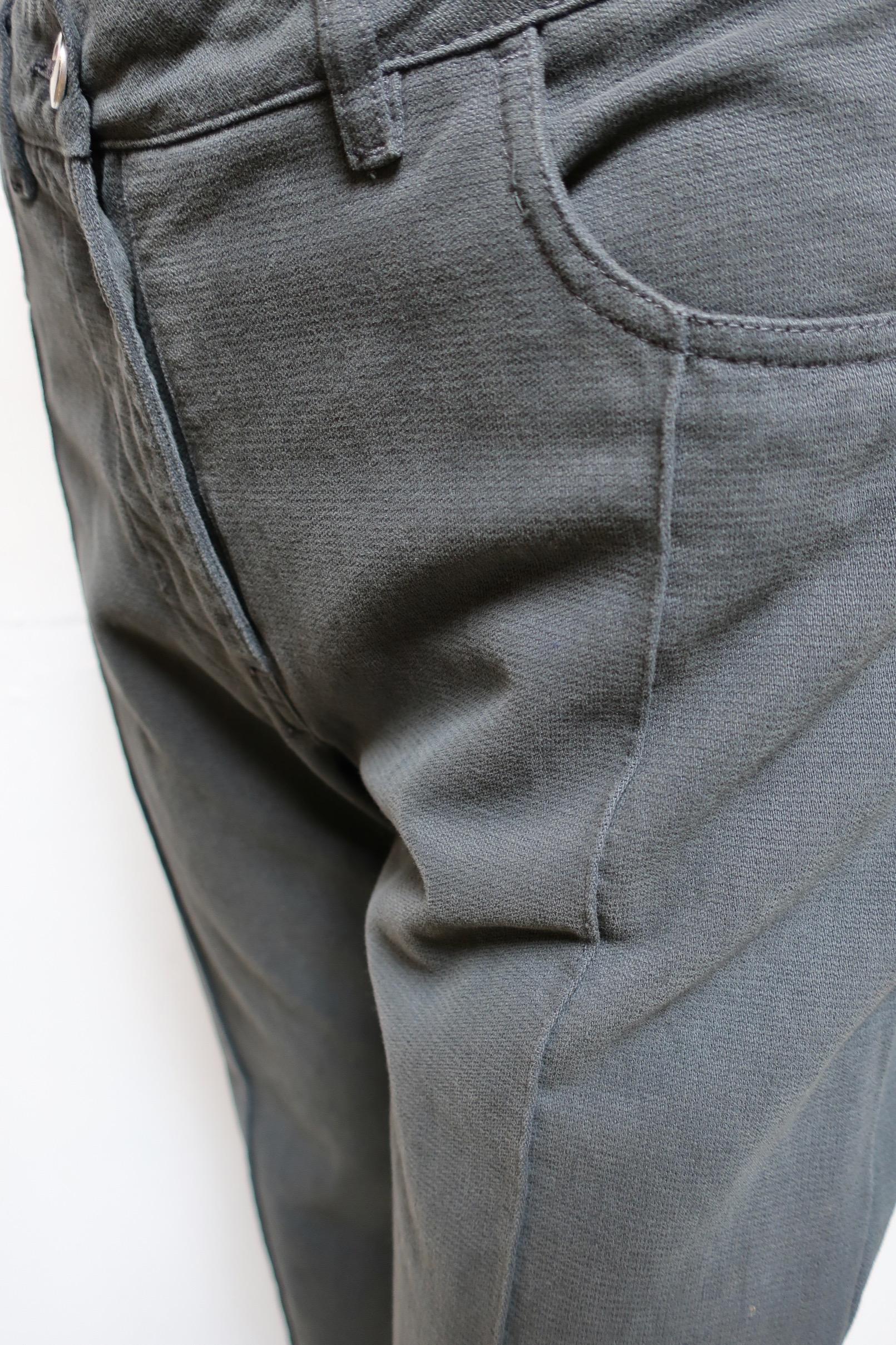 Maison Martin Margiela - Pantalone a gamba larga a taglio alto 6