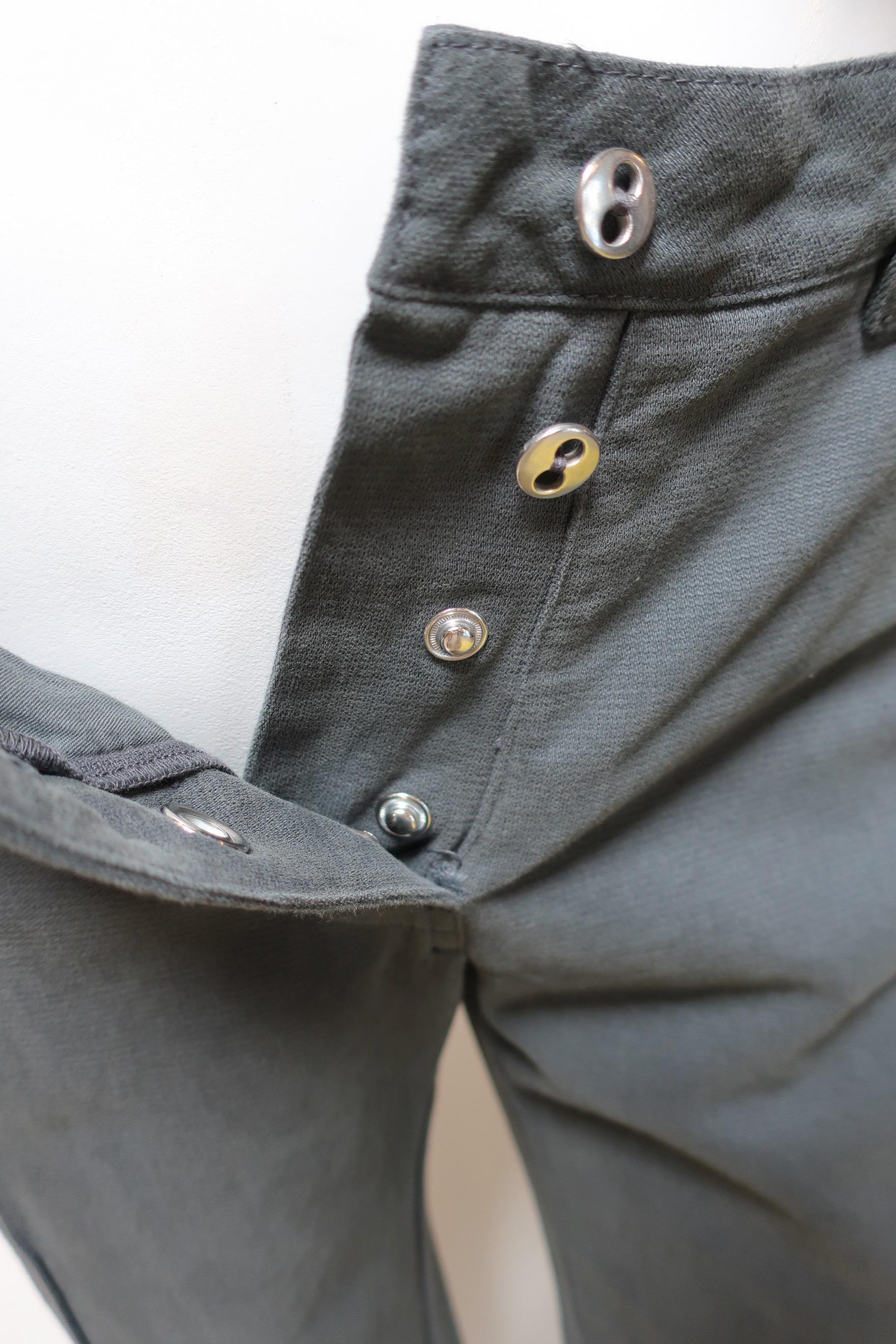 Maison Martin Margiela - Pantalone a gamba larga a taglio alto 7