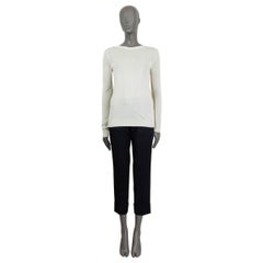 MAISON MARTIN MARGIELA ivory viscose PANELED CAPE Sweater S