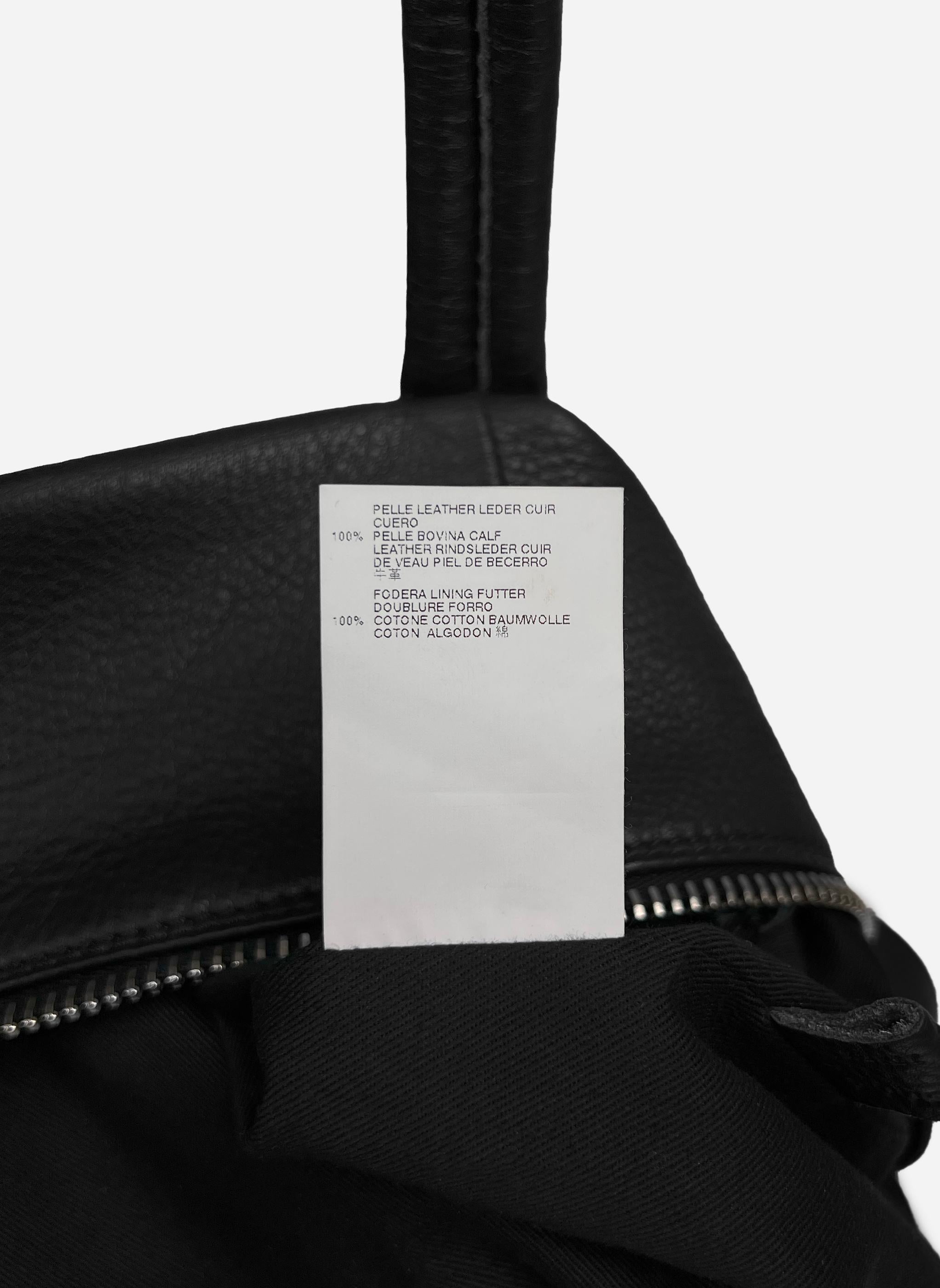 Maison Martin Margiela Leder-Reisetasche mit Schulterriemen im Angebot 5