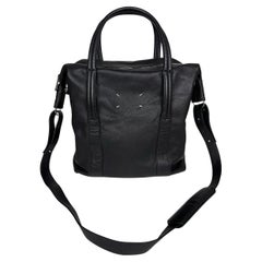 Maison Martin Margiela leather travel bag with shoulder strap