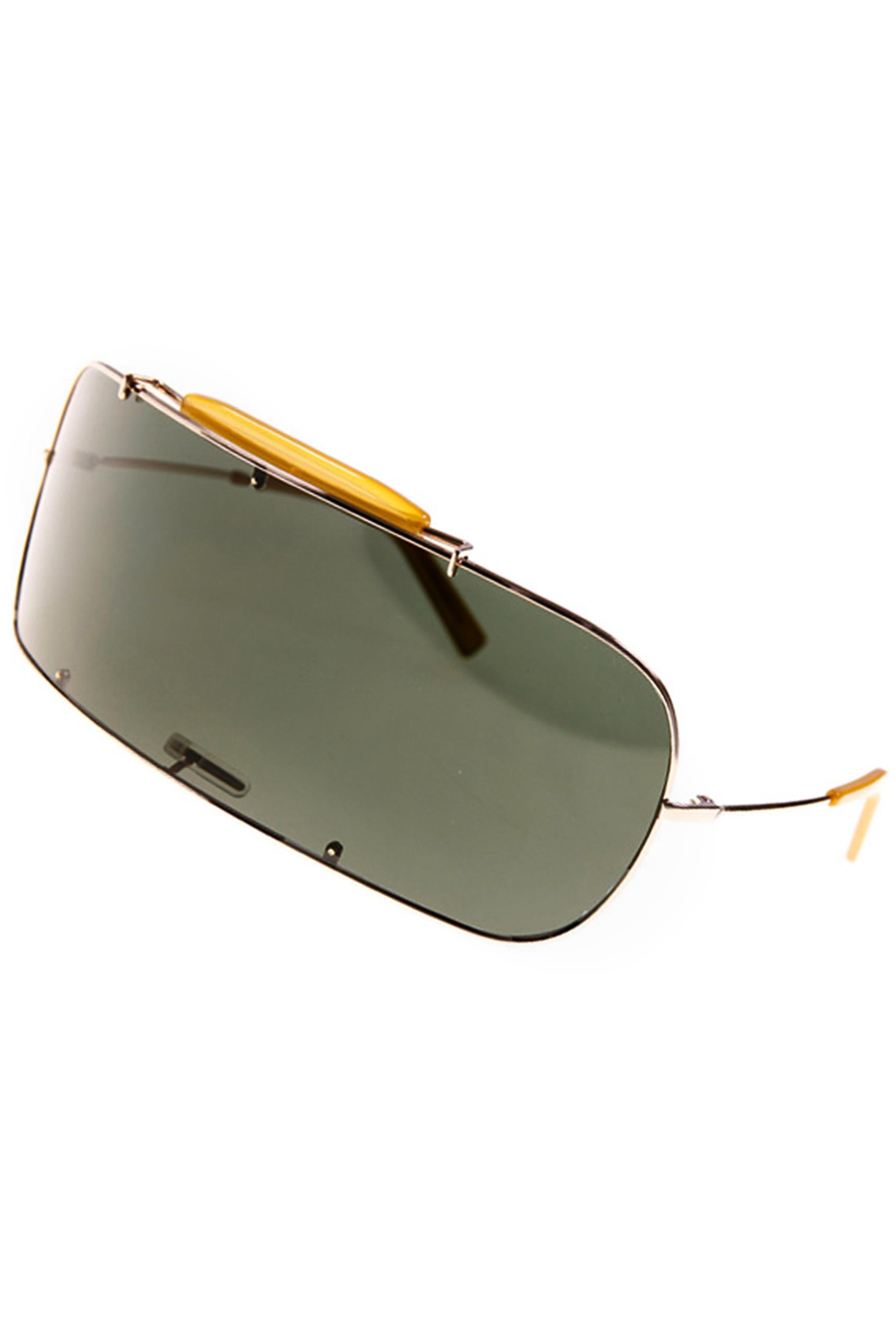 Maison Martin Margiela L'Incognito Aviator Shield Sunglasses SS 2009 In Excellent Condition For Sale In Los Angeles, CA