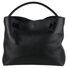 Maison Martin Margiela Line 11 Black Leather Tote Shoulder Bag