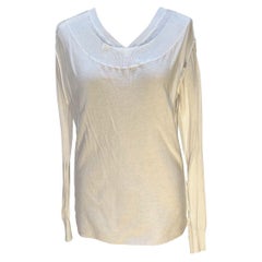 Maison Martin Margiela Long Sleeve Double Layer Top