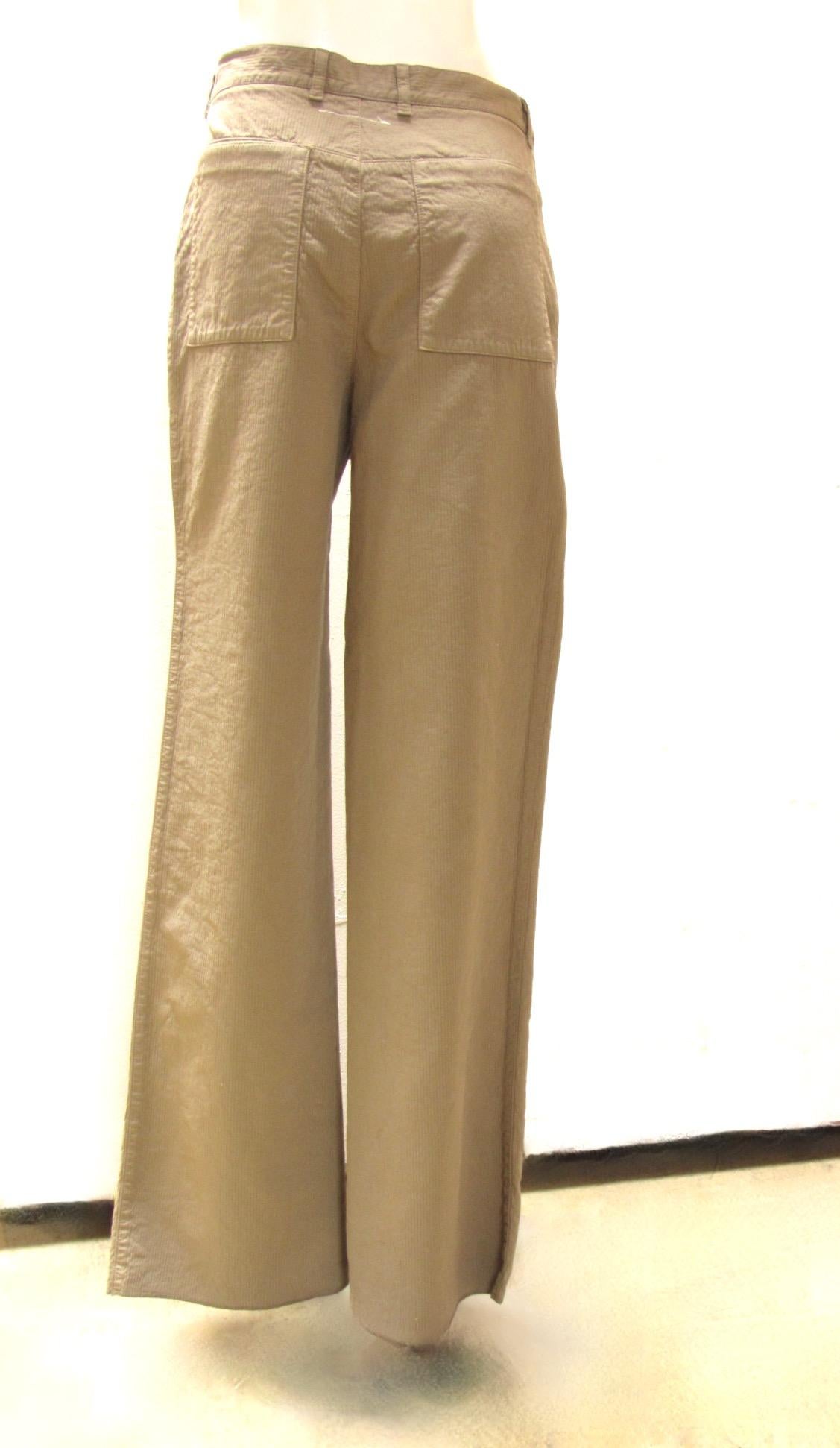 Brown Maison Martin Margiela Low Cut Pant  For Sale