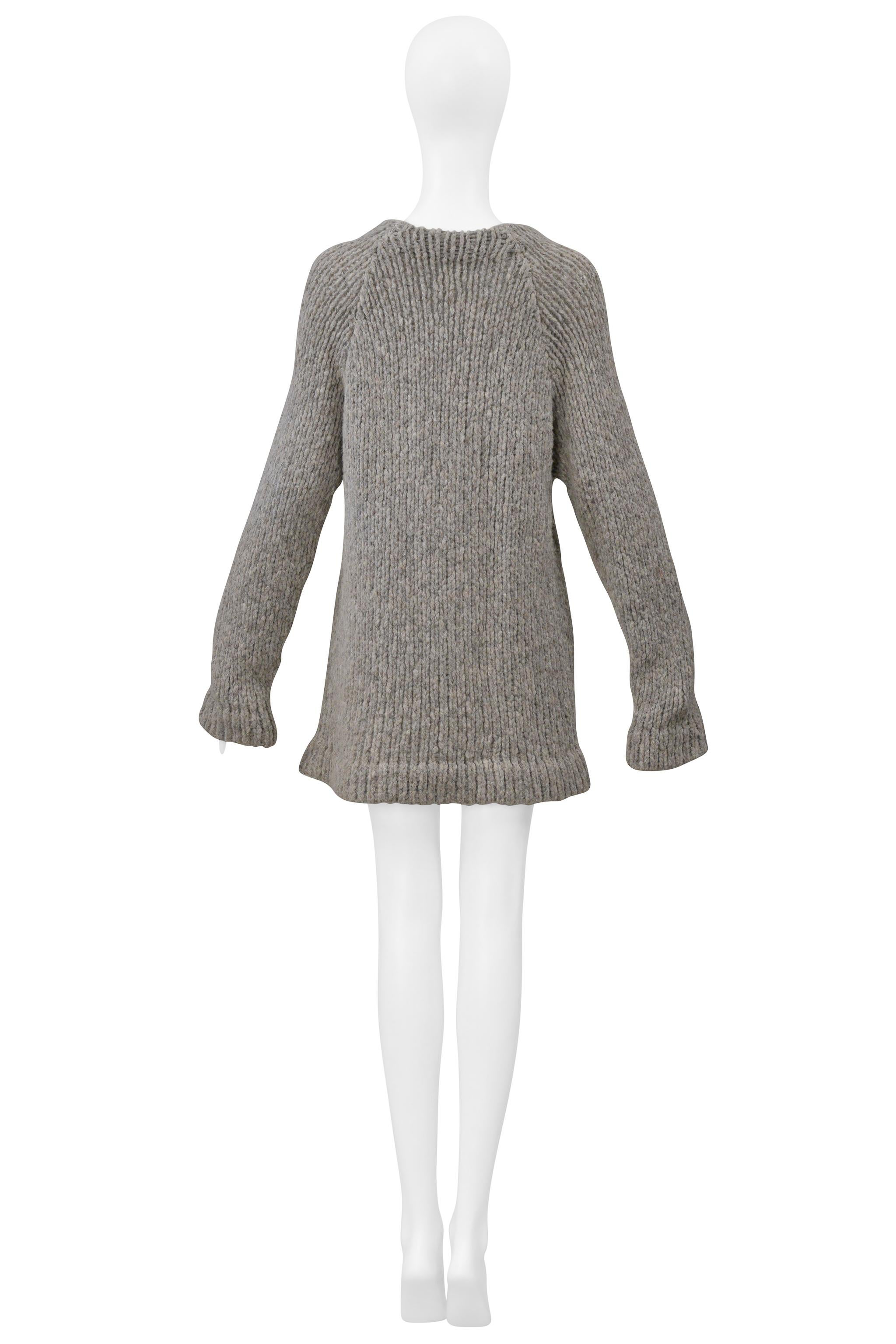Maison Martin Margiela Pull en mélange avec fermetures éclair verticales à la taille 1997 en vente 4