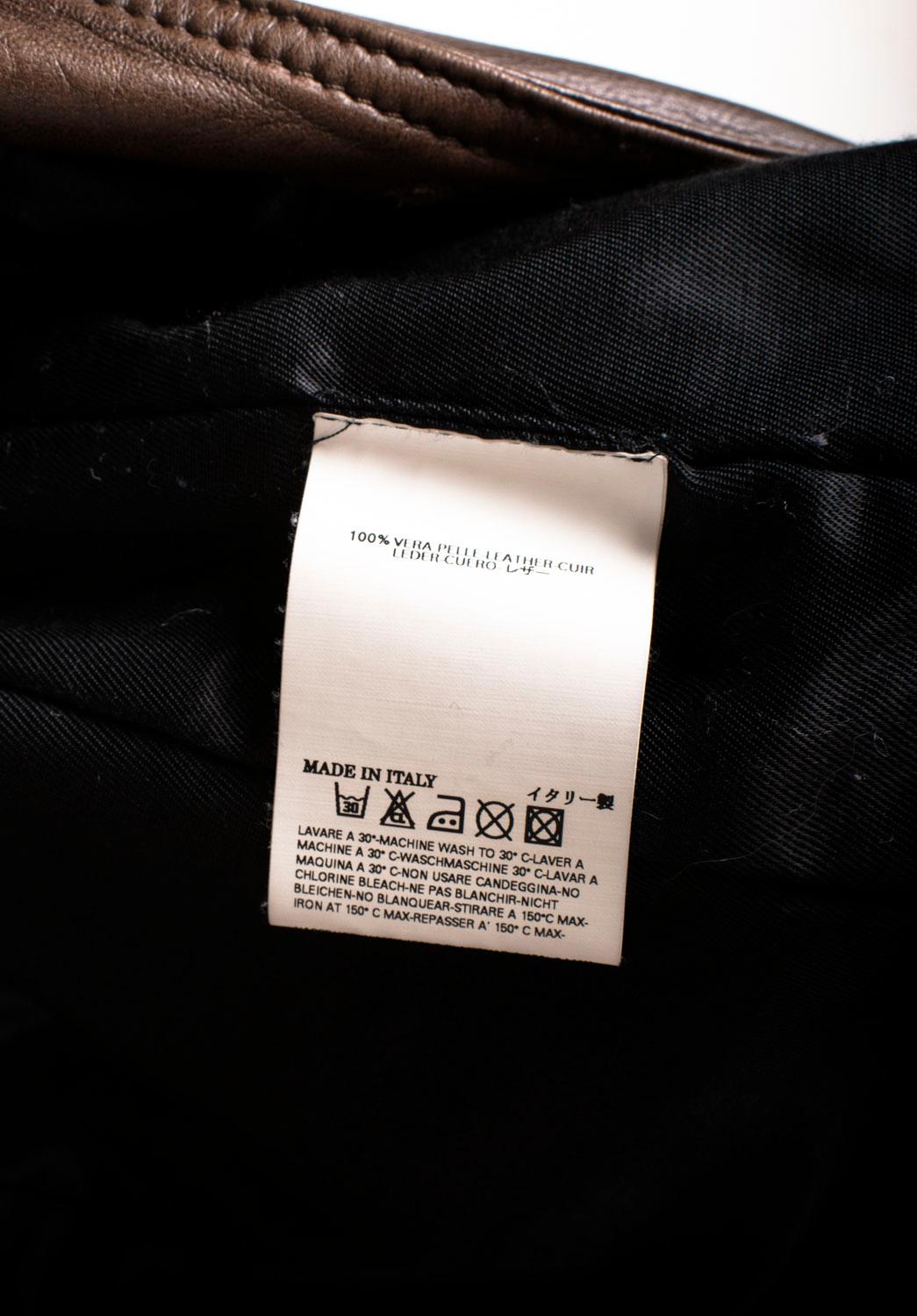 Maison Martin Margiela Abrigo de piel para hombre Abrigo largo tipo gabardina Talla L en venta 1