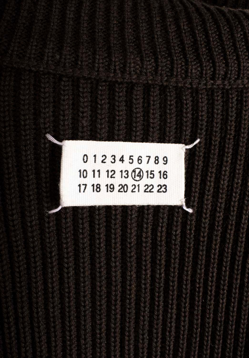 Maison Martin Margiela Homme Pull Heavy Trucker Taille XL en vente 1