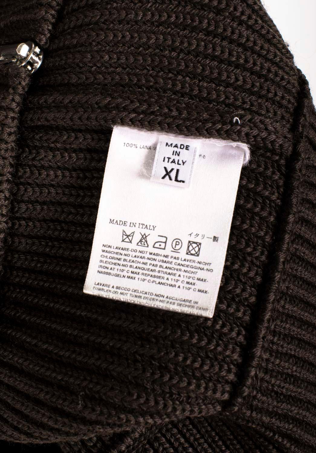 Maison Martin Margiela Homme Pull Heavy Trucker Taille XL en vente 2