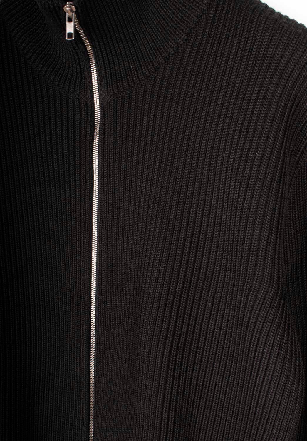Noir Maison Martin Margiela Men Sweater Trucker Heavy Jacket Size XL en vente