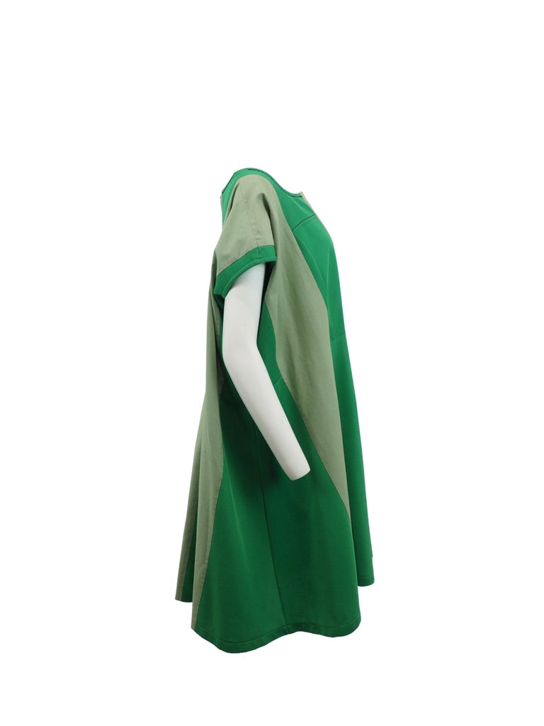 maison martin margiela shirt dress MAISON MARGIELA Line 4 Silk Cap Sleeve Shirt Midi Dress NWOT SSENSE 40 S 6 $1440